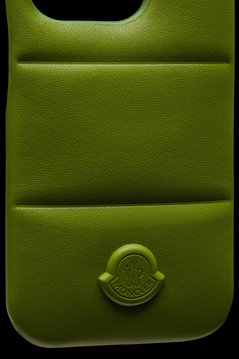 Moncler Quilted Leather Phone Case outlook
