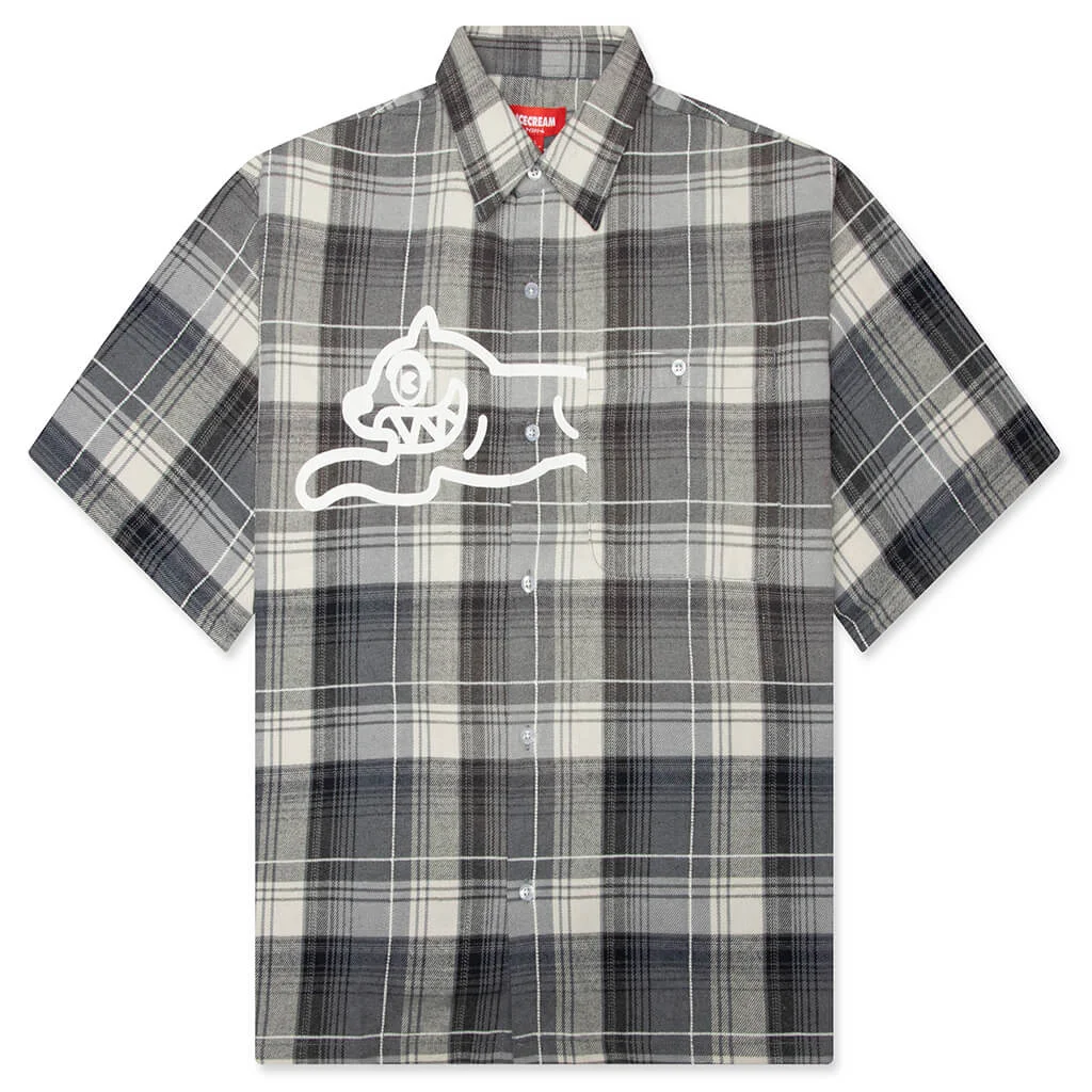 SNOW CONE WOVEN SHIRT - BLACK - 1
