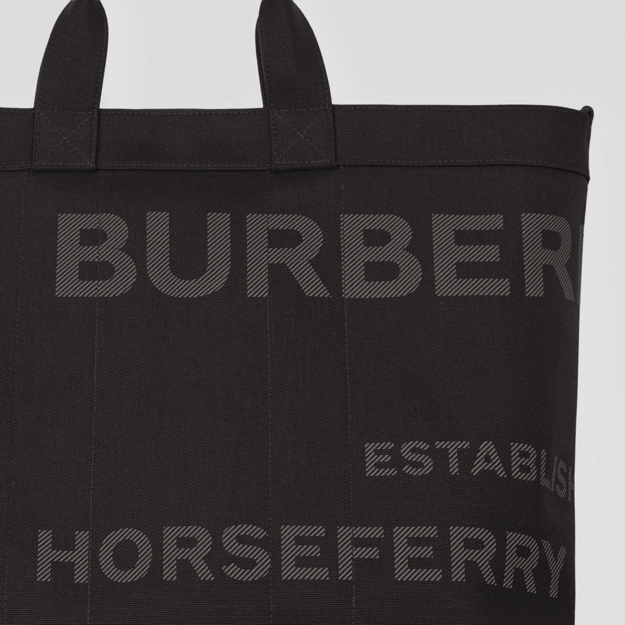 Horseferry Print Nylon Tote - 2