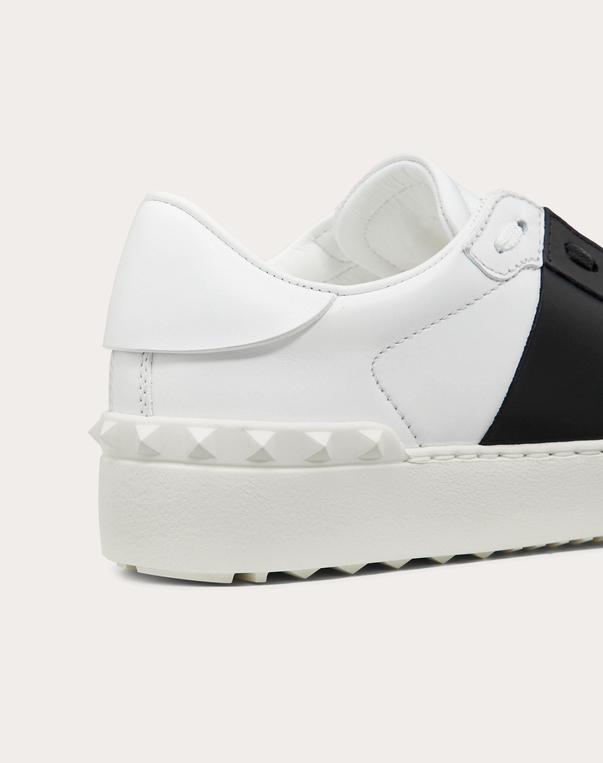 OPEN SNEAKER IN CALFSKIN LEATHER - 5