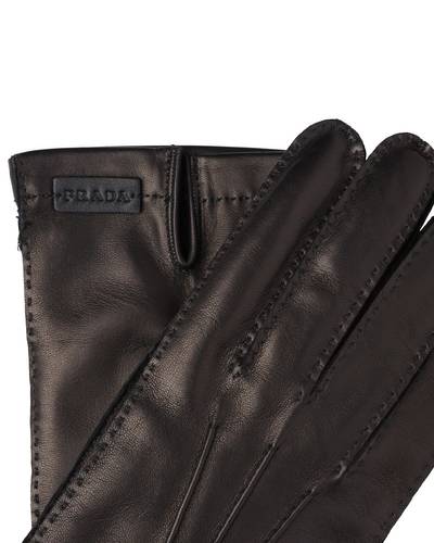 Prada Leather and cashmere gloves outlook