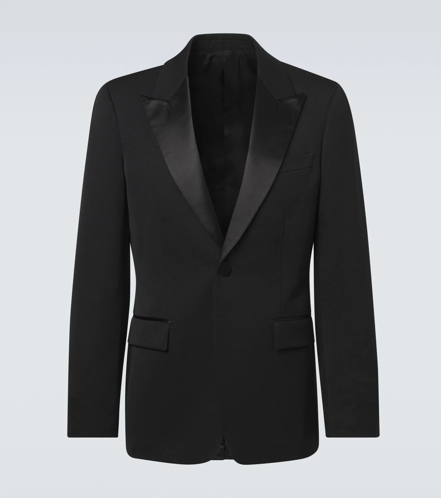 Wool tuxedo jacket - 1