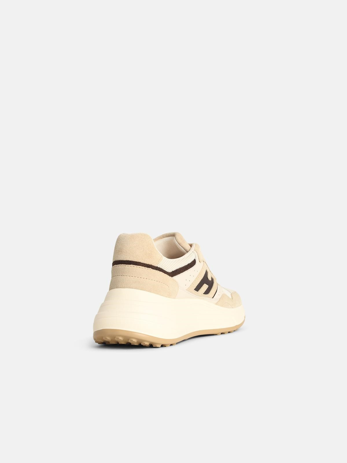 'H669' BEIGE SUEDE SNEAKERS - 3