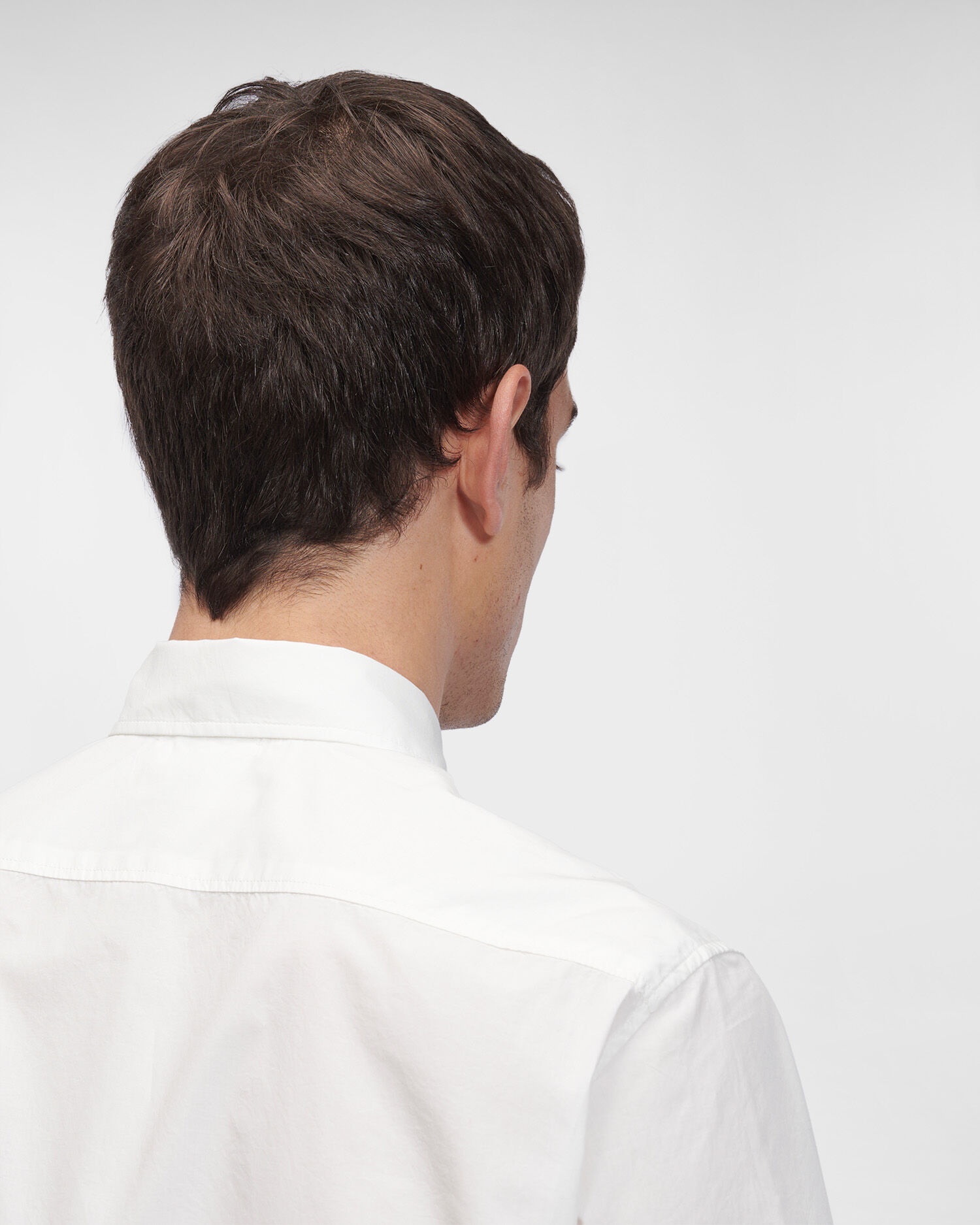 Popeline Label Style Logo Shirt - 6
