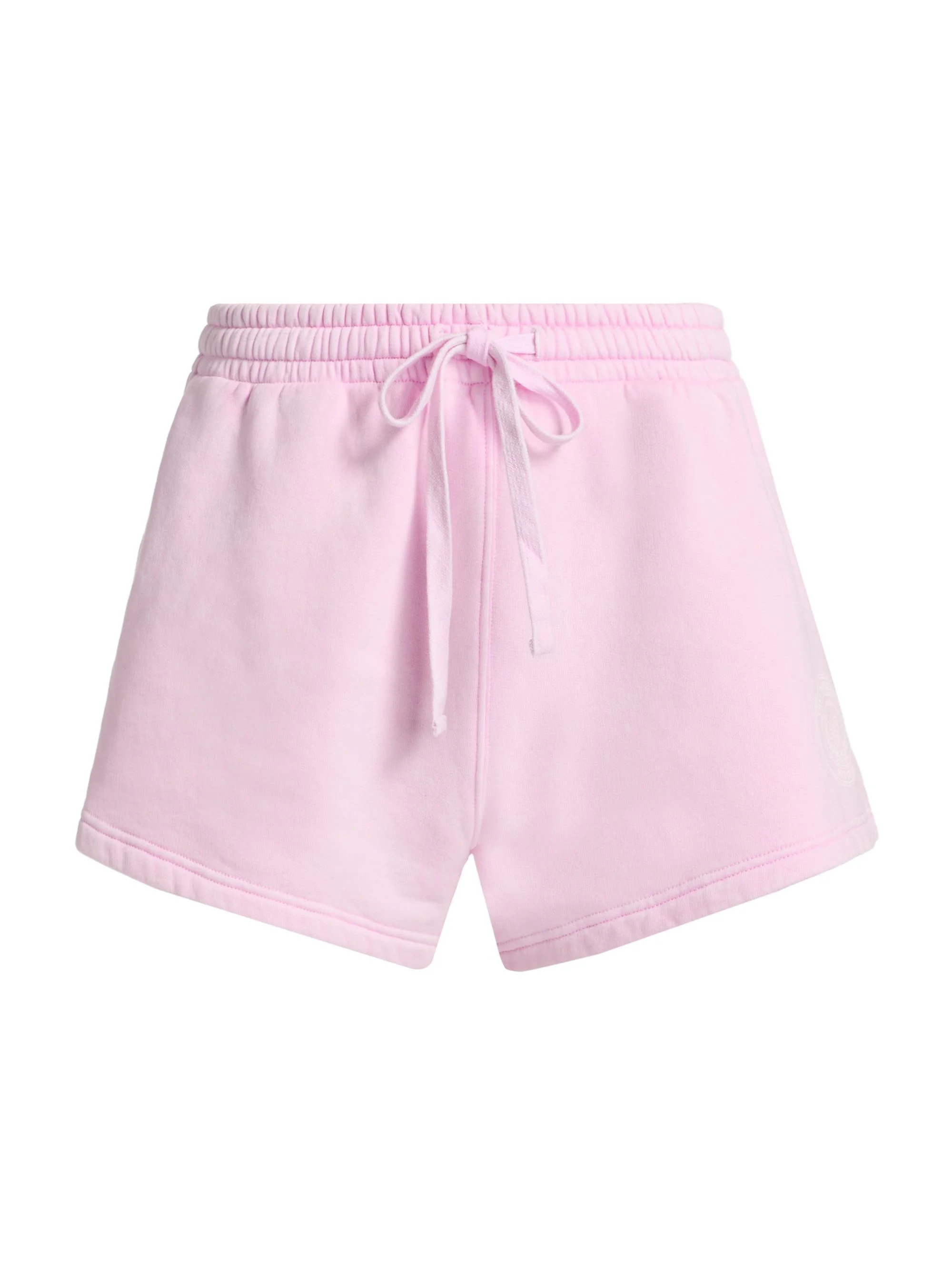 Women's Abrah Fit Club Logo Shorts - Peony Macaron - 1