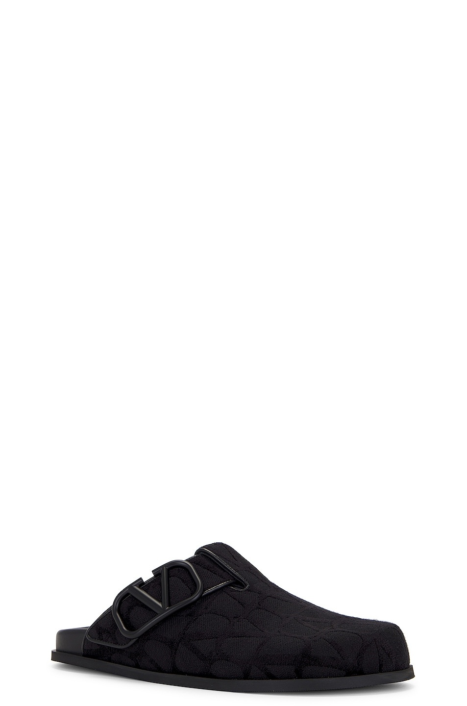 【VALENTINO】TOILE ICONOGRAPHE SABOTS Valentino Garavani Toile Iconographe Vlogo Sabot In