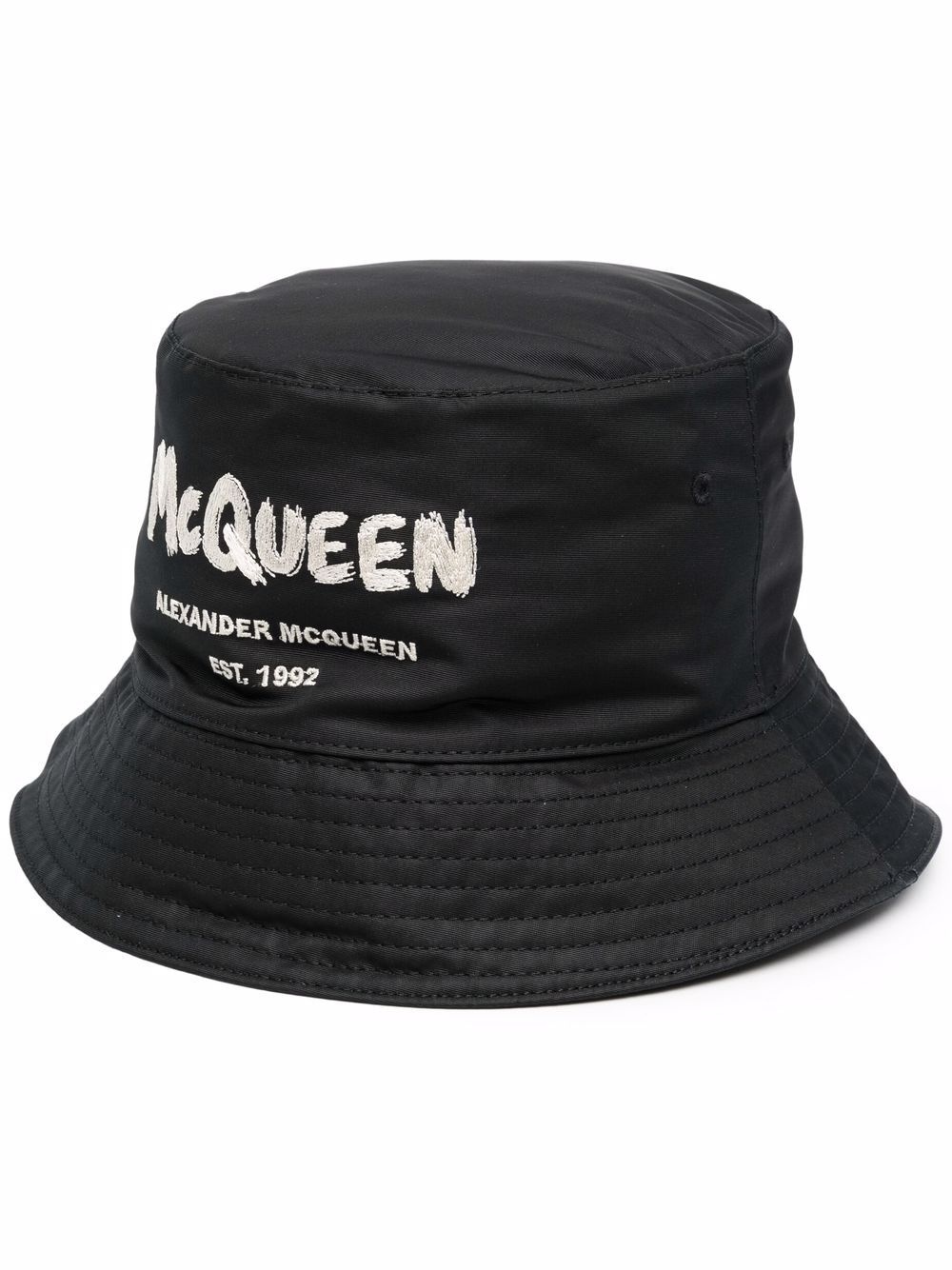 McQueen Graffiti bucket hat - 1