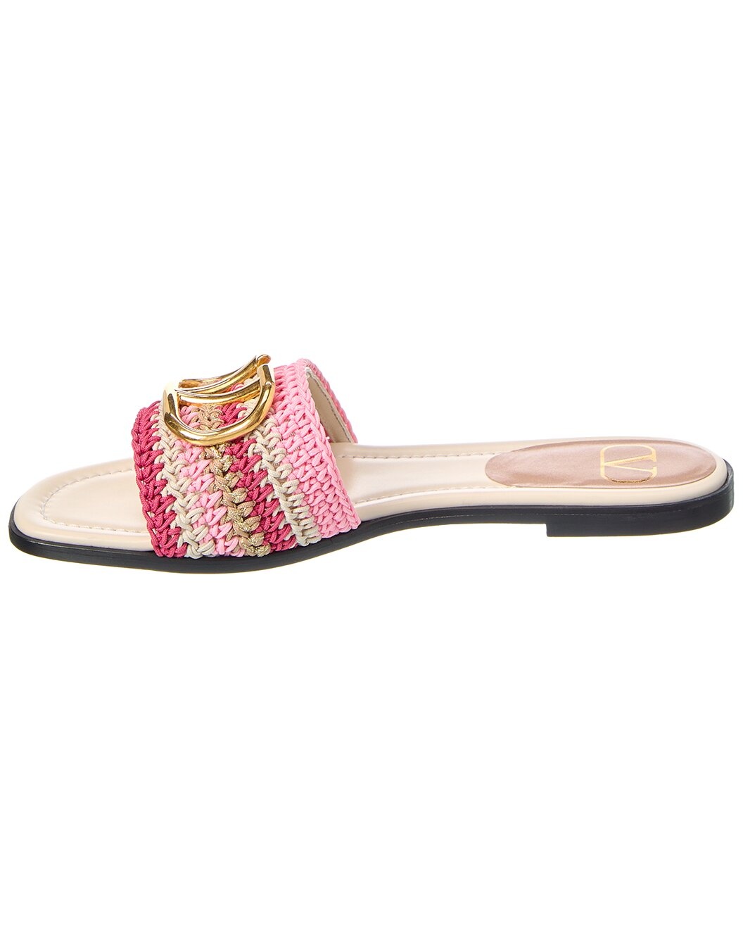 Valentino VLogo Signature Woven Sandal - 2