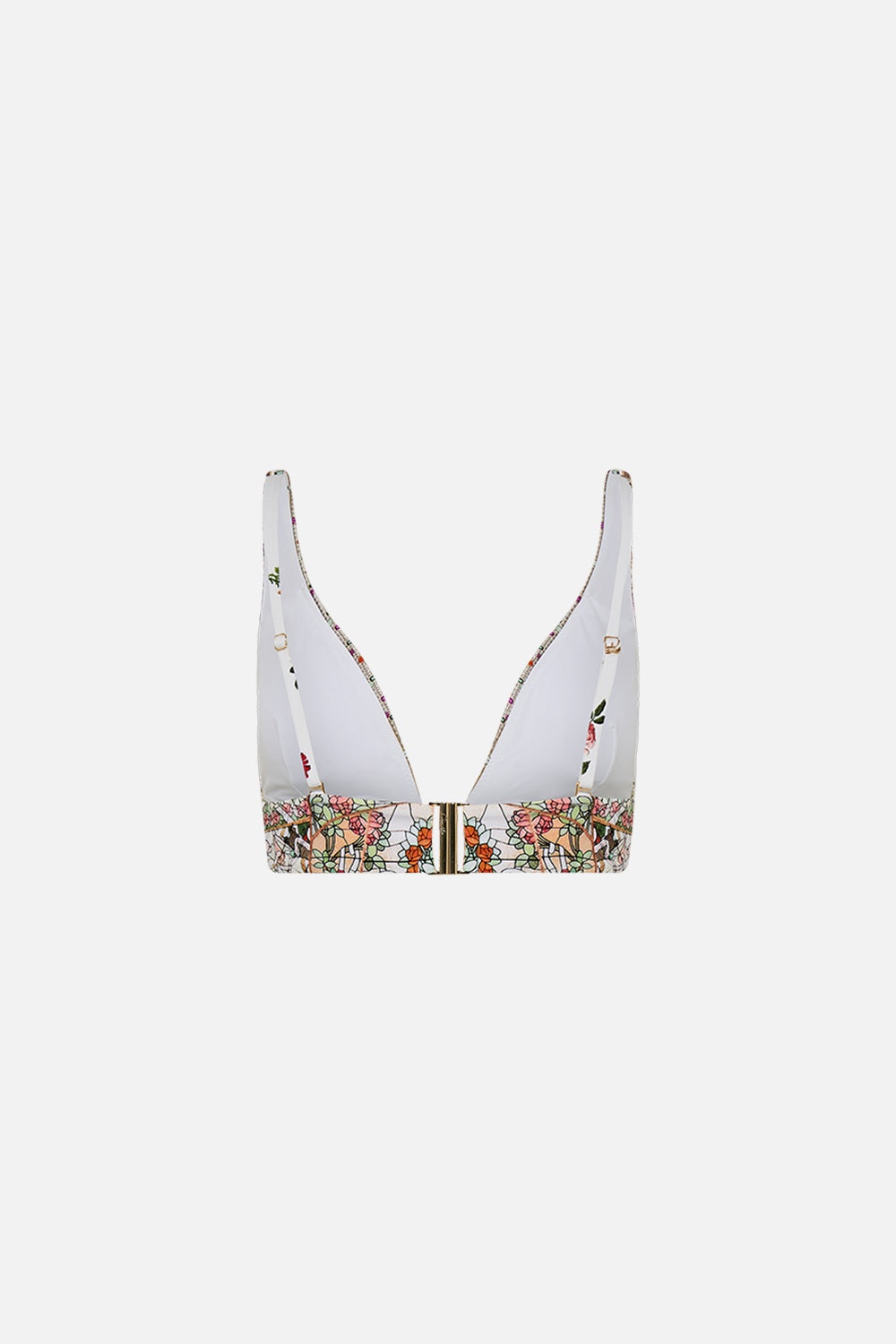 V NECK HARDWARE BRA - 6