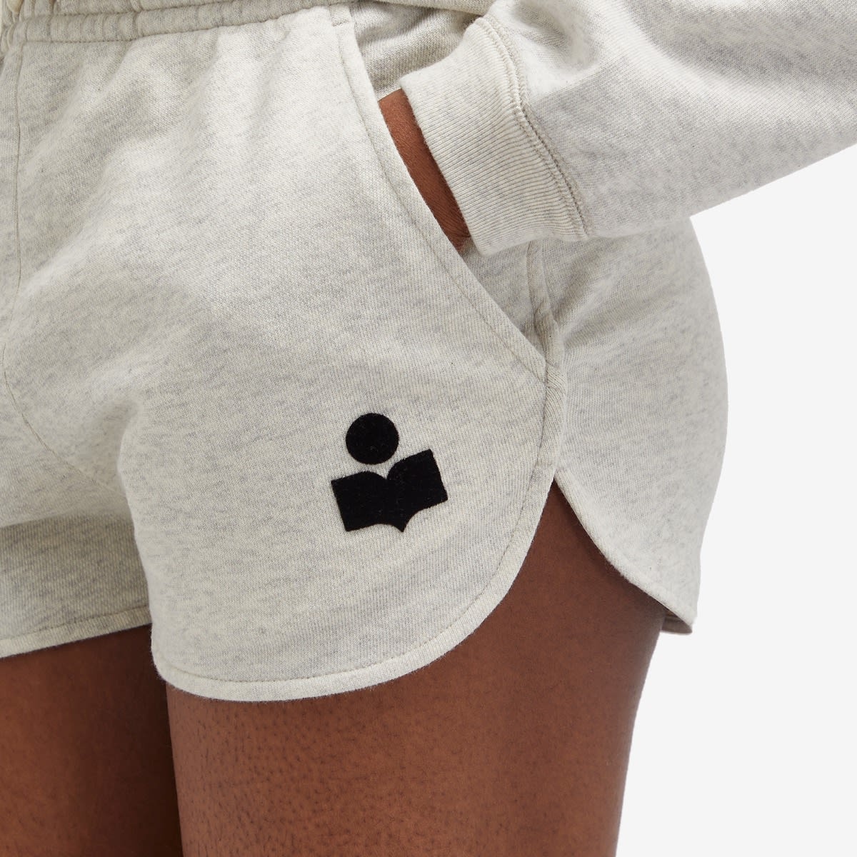 Isabel Marant Étoile Mifa Shorts with Logo - 5