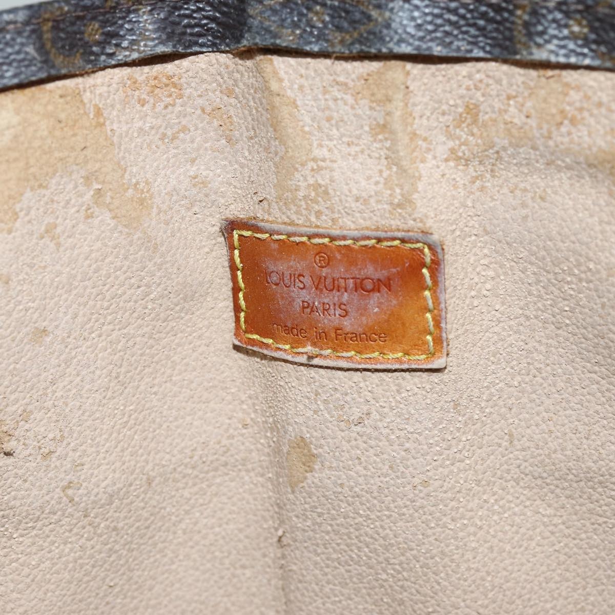 LOUIS VUITTON Monogram Sac Plat Hand Bag M51140 - 14