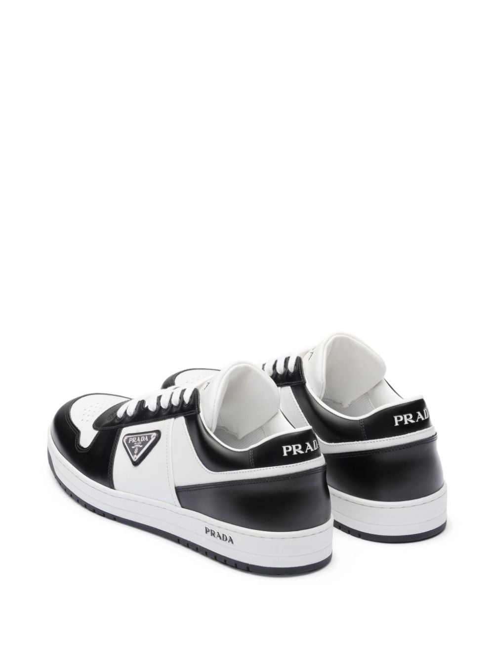Prada Men Two-Tone Downtown Sneakers - 3
