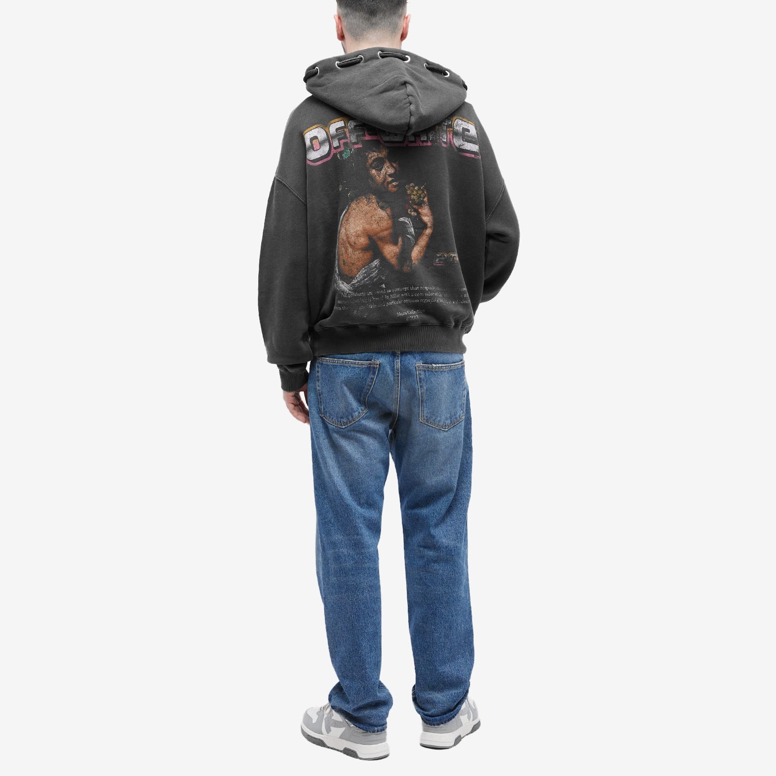 スウェット・トレーナー OFF-WHITE Digit Bacchus Double String Hoodie Black Off-White™ - Digit Bacchus Double String Hoodie | HBX