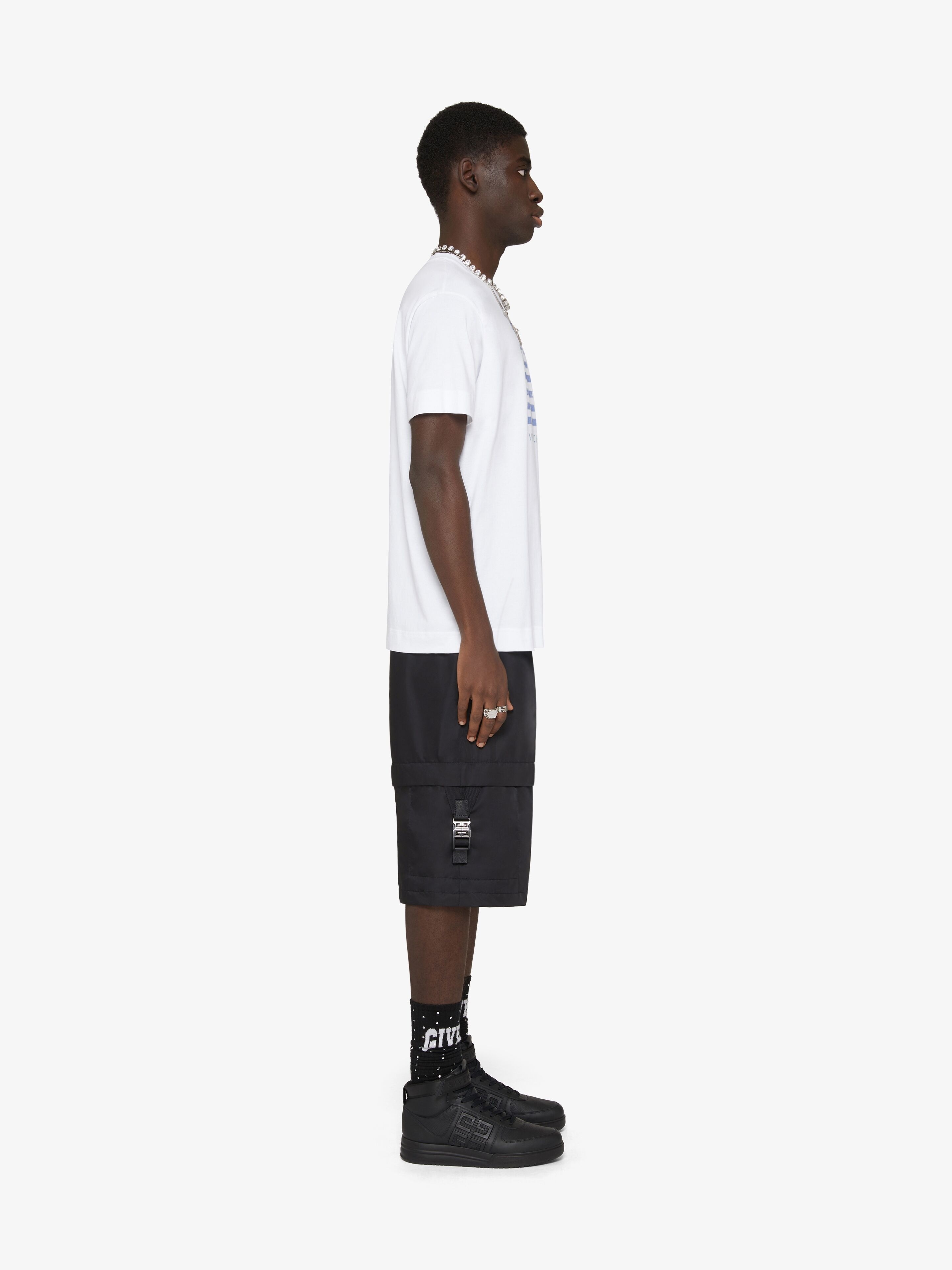 4G STARS SLIM FIT T-SHIRT IN COTTON - 3