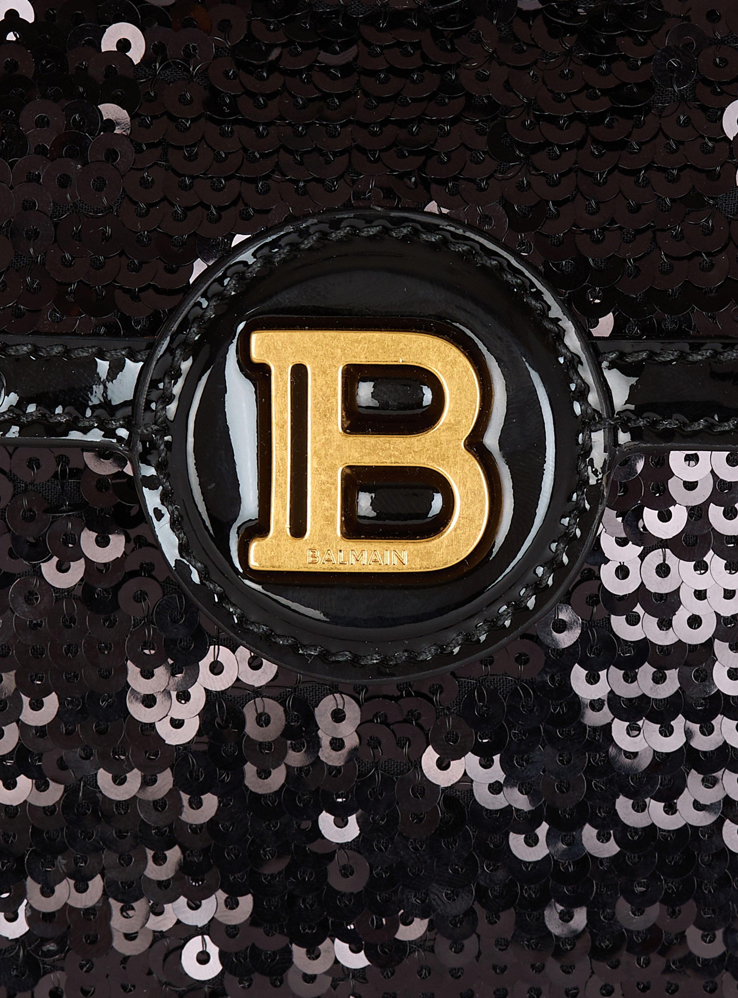 B-Buzz Dynasty Small bag in patent leather and sequins - 7