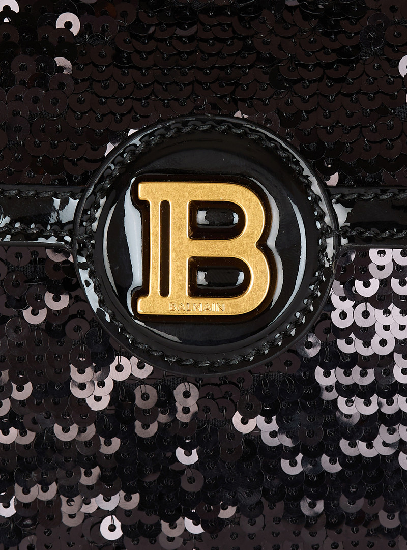 B-Buzz Dynasty Small bag in patent leather and sequins 7