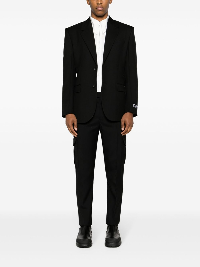 Alexander McQueen tapered-leg cargo trousers outlook