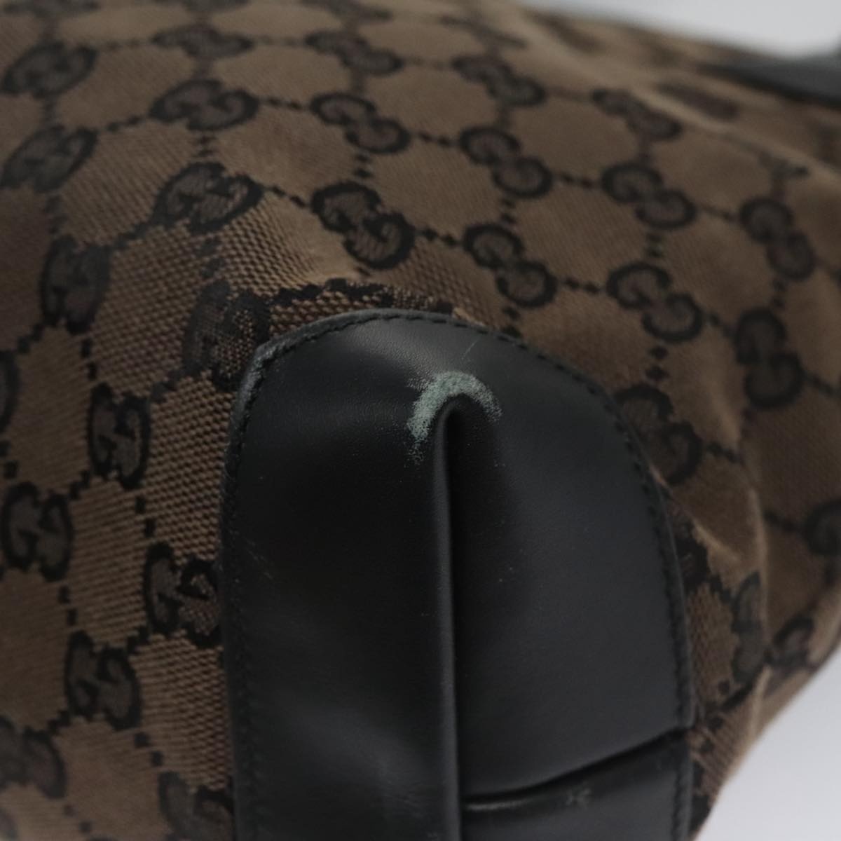 GUCCI GG Canvas Tote Bag Black 019 0402 019 0402 - 16