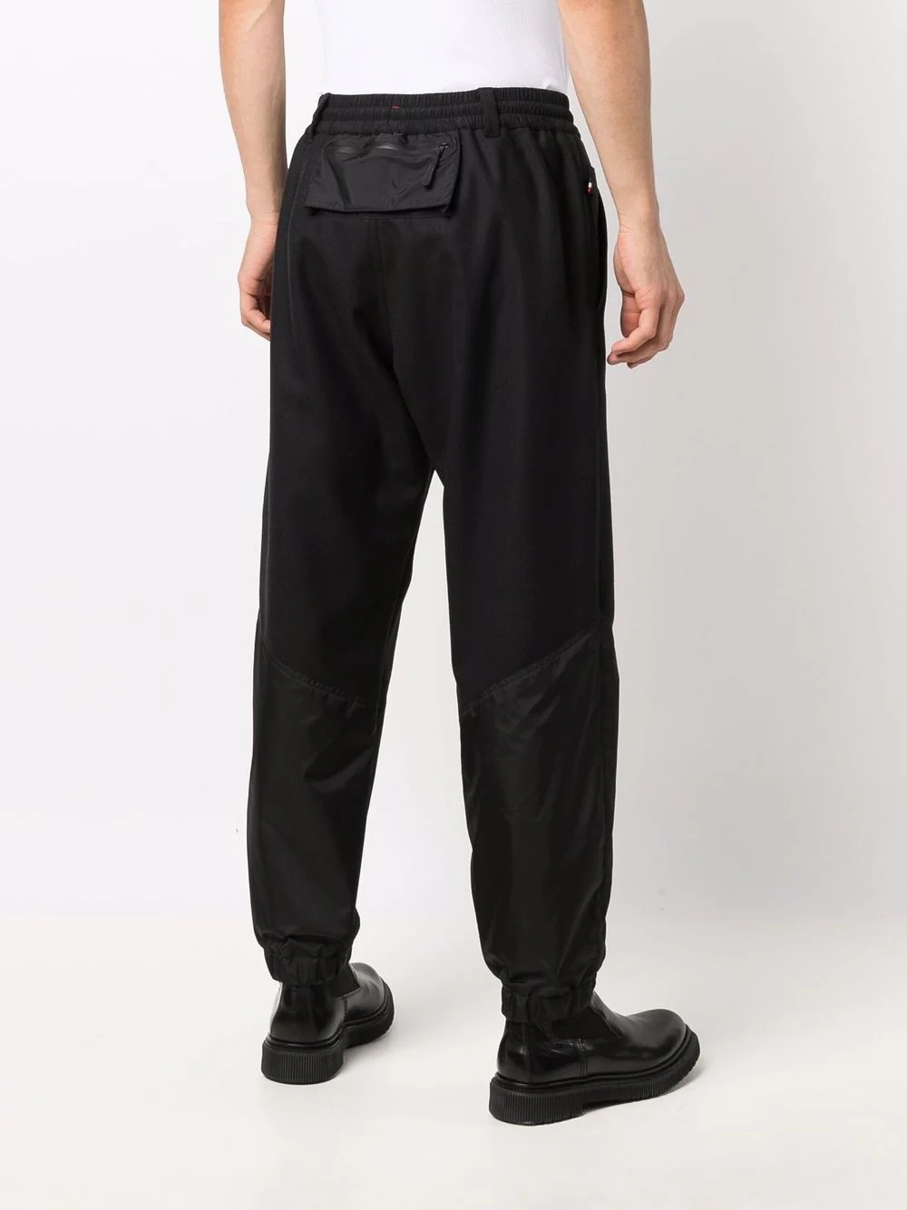 straight-leg wool trousers - 4