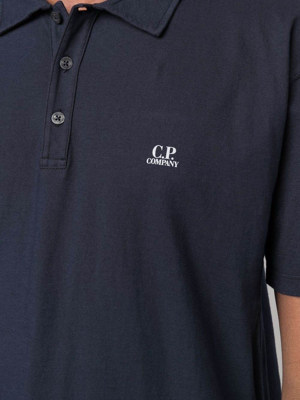 embroidered-logo polo shirt - 5