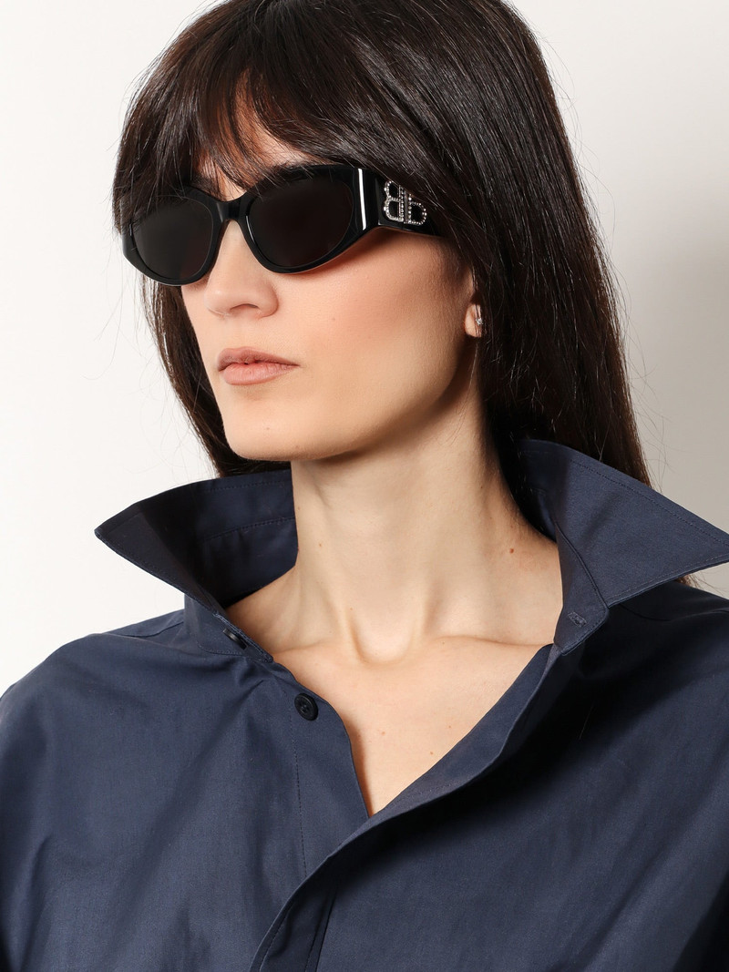 BALENCIAGA Acetate Sunglasses With Lateral Logo outlook