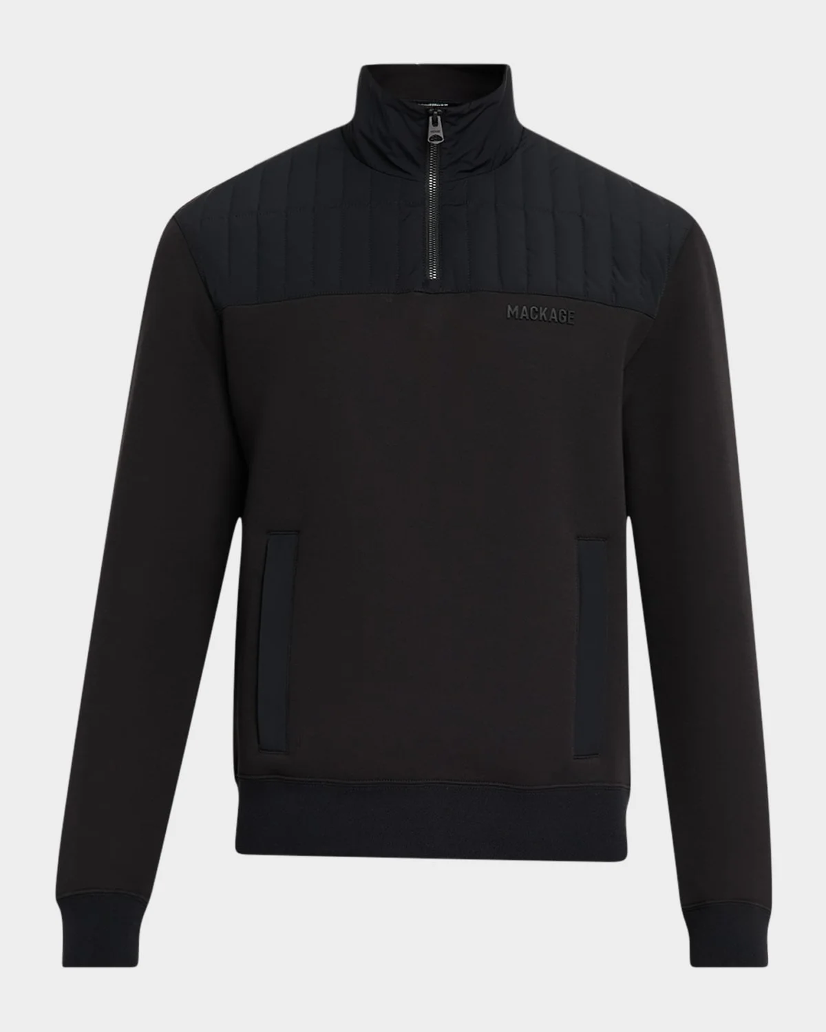 Men's Corey Hybrid Down Quarter-Zip Sweater - 1