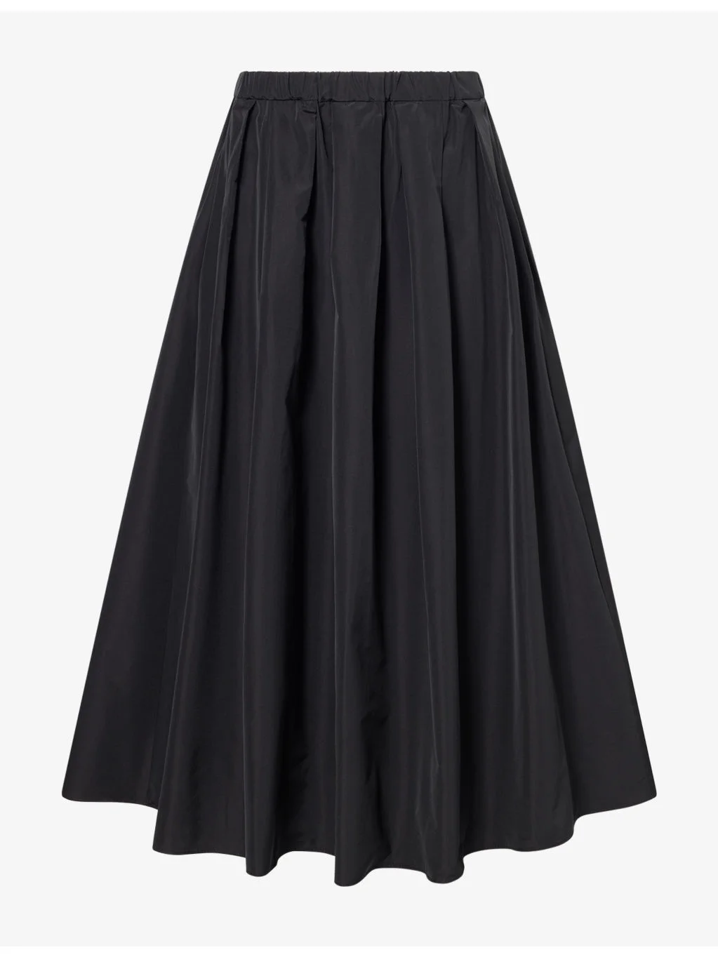 Technical Loose-Fit Woven Midi Skirt - 1