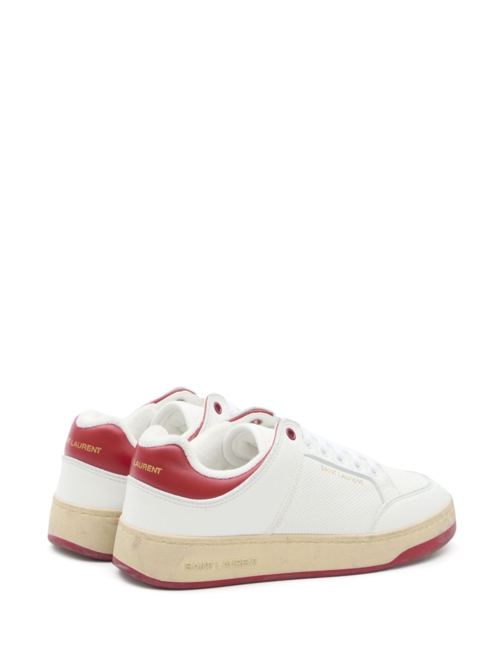 SL/61 two-tone leather sneakers - 3