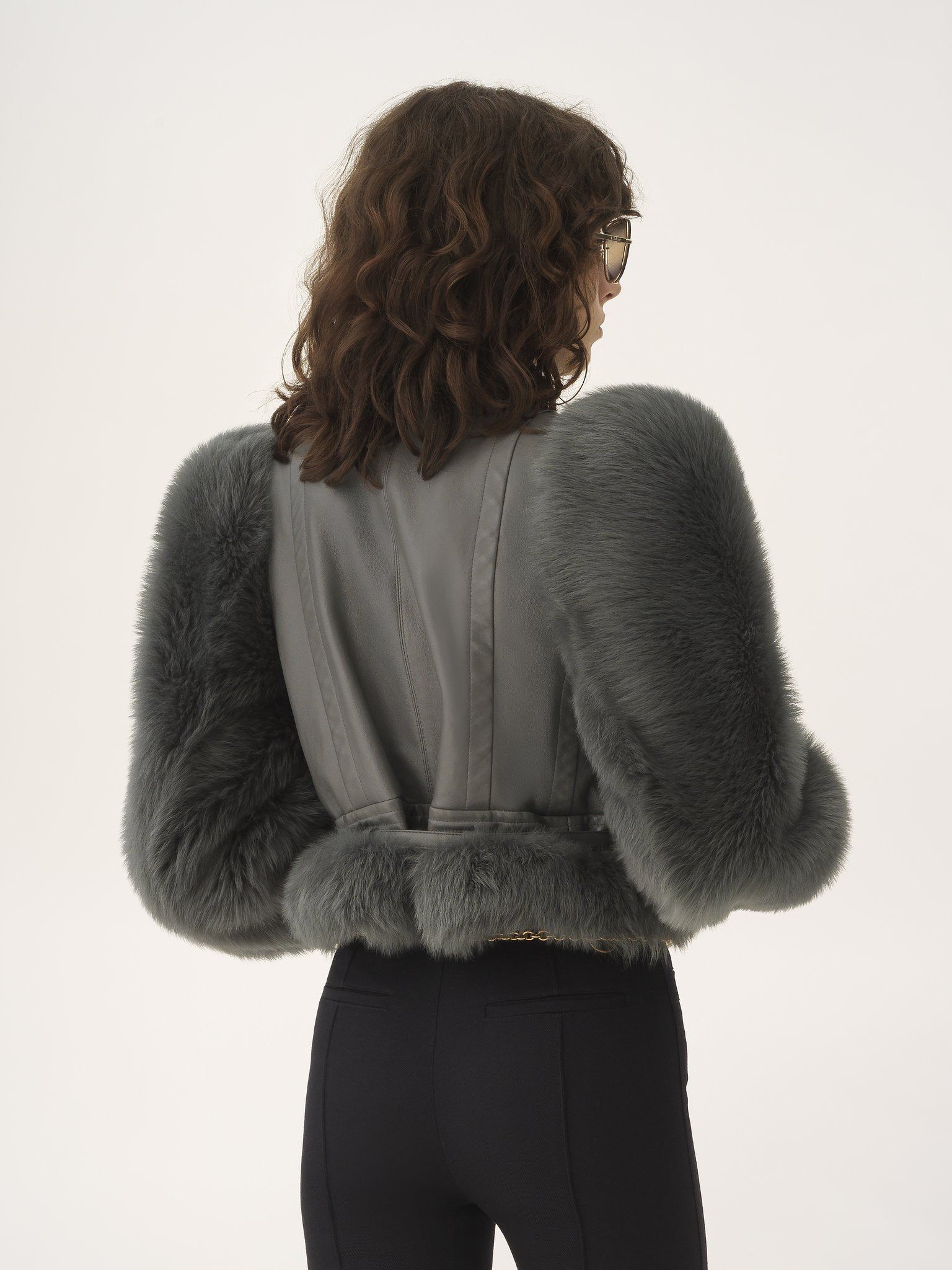 TAILORED PANTS IN WOOL GABARDINE - 5