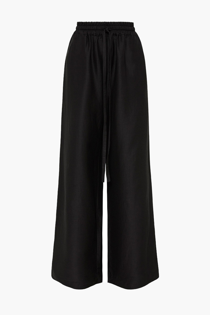 BORMIO LINEN BLEND LUXE PANT 1