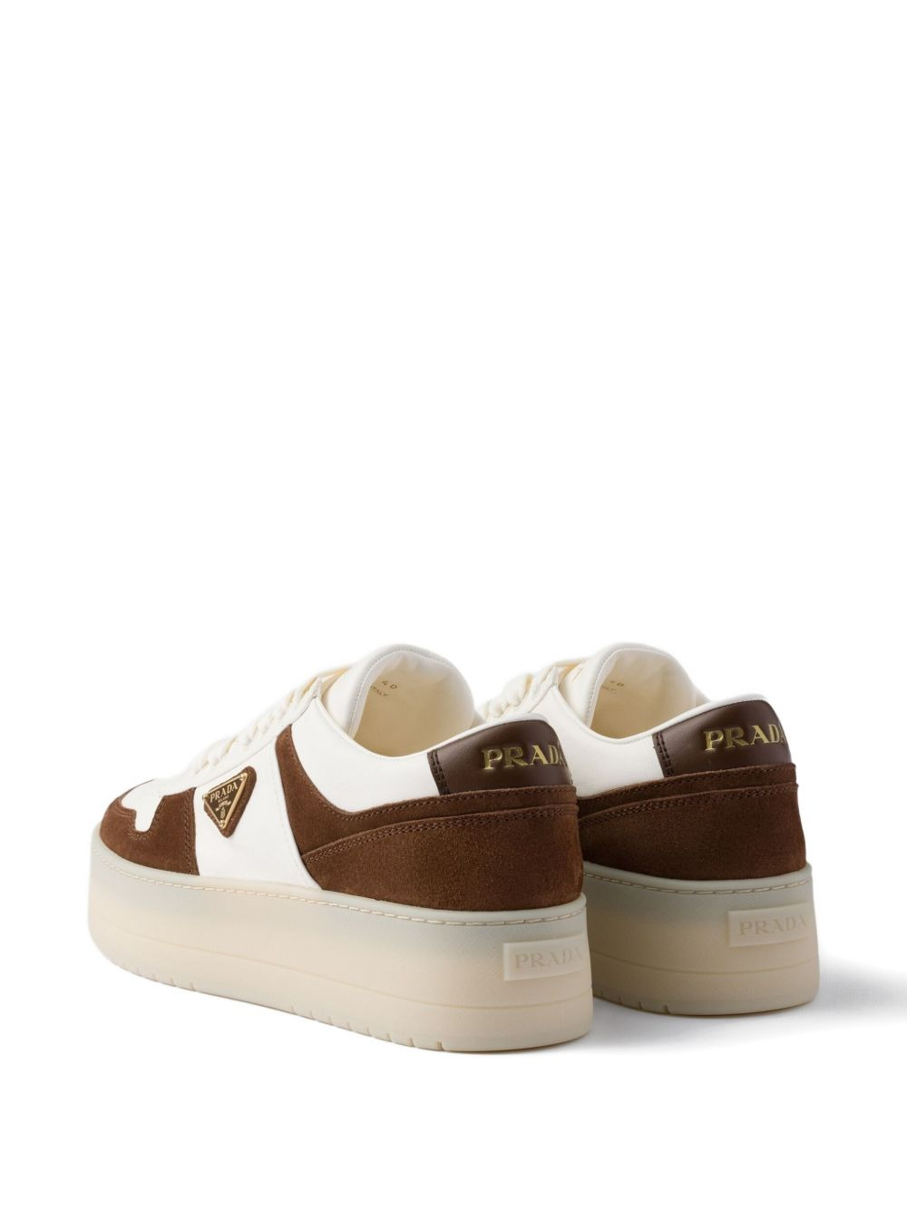 Downtown Bold platform triangle-logo sneakers - 3