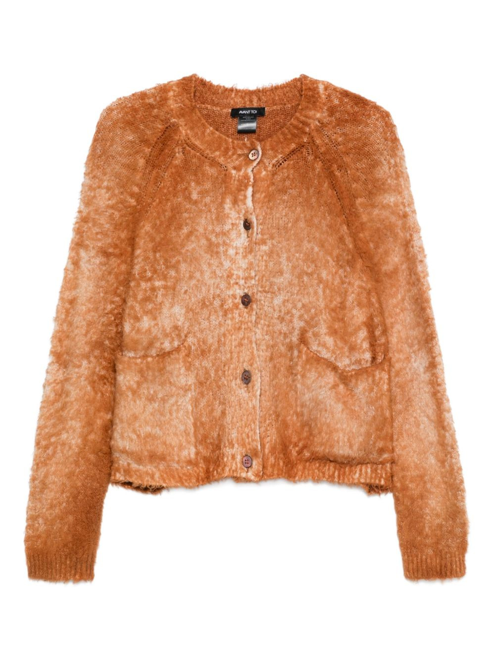 cotton button cardigan - 1