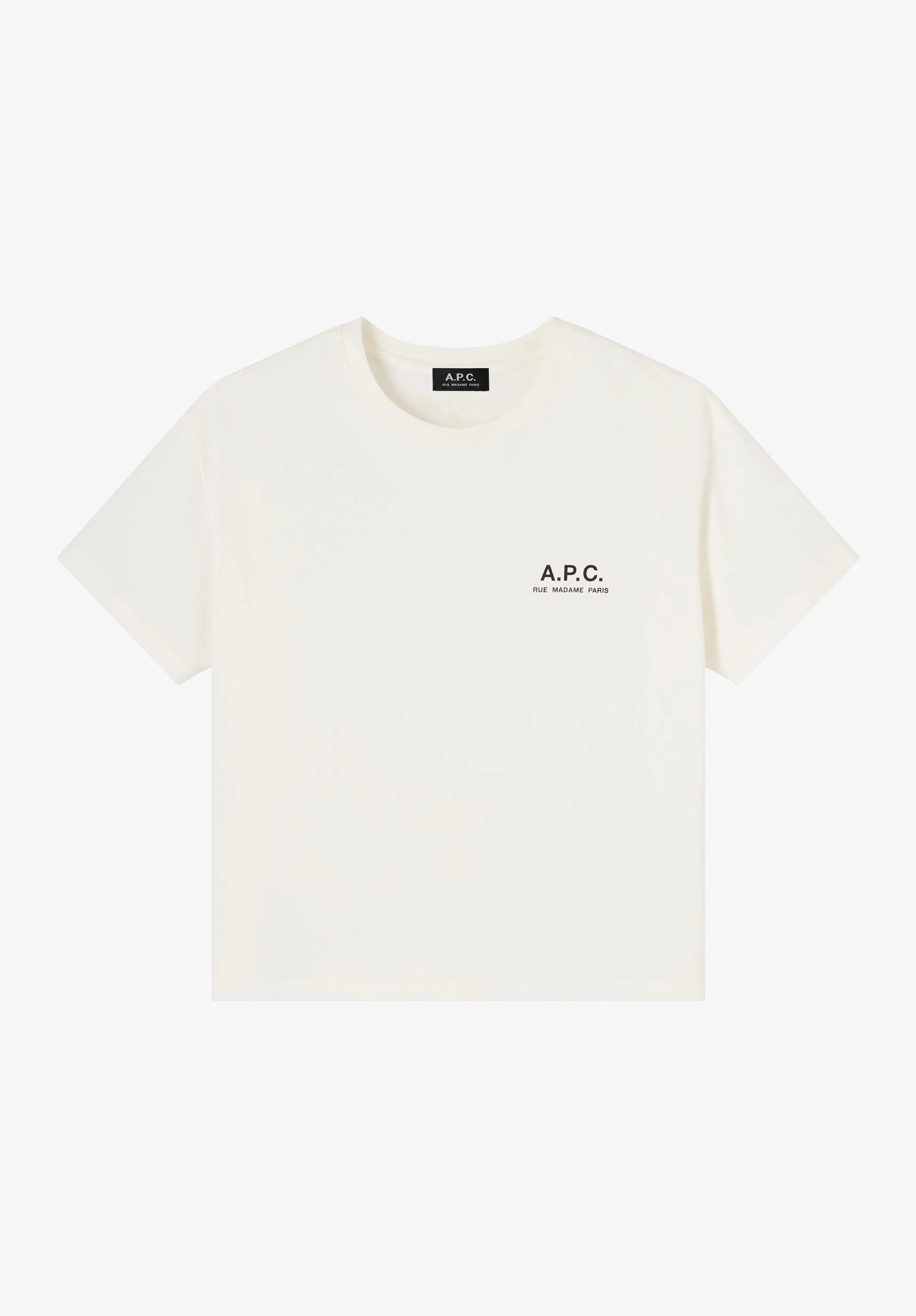 T-SHIRT WITH A.P.C. RUE MADAME LOGO - 1