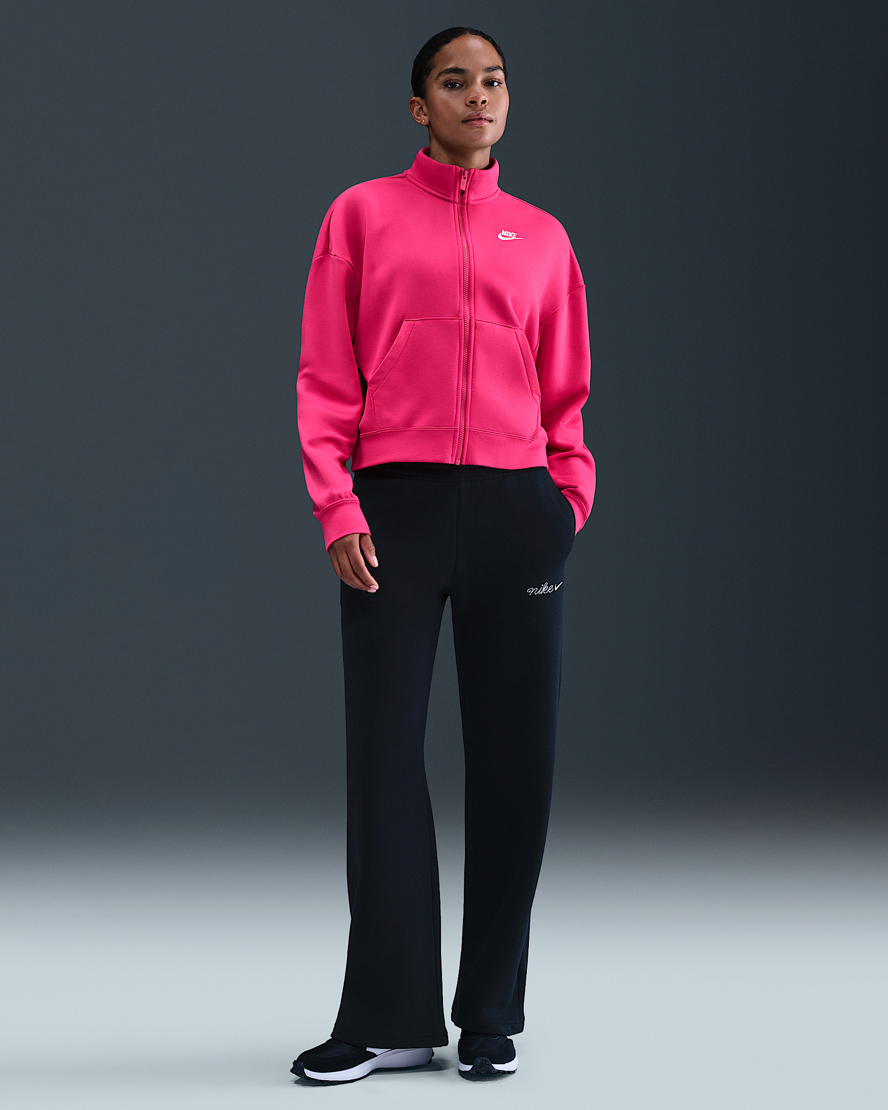 Nike Sportswear Club Fleece Women's Loose Track Jacket - 4