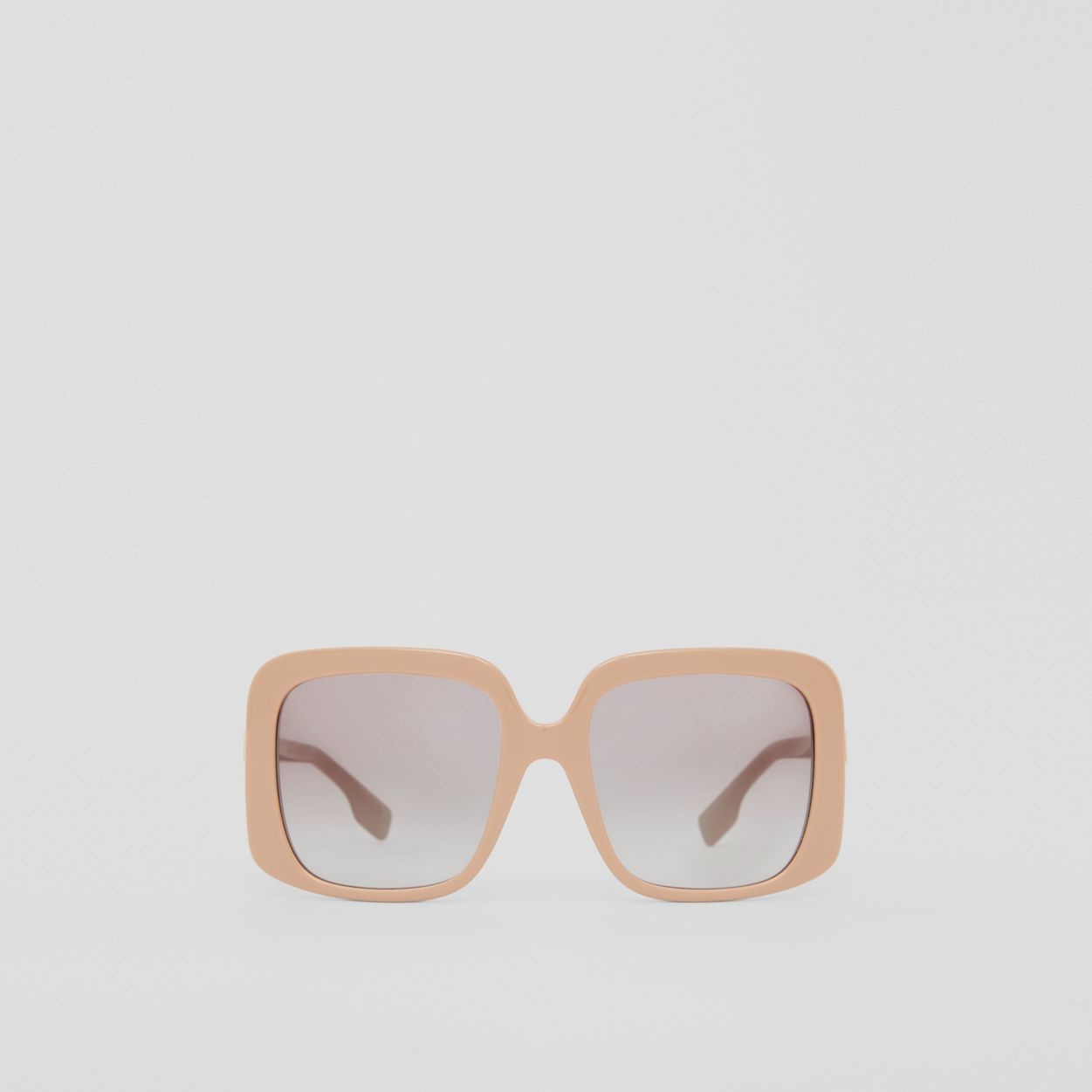 Hardware Detail Square Frame Sunglasses - 1