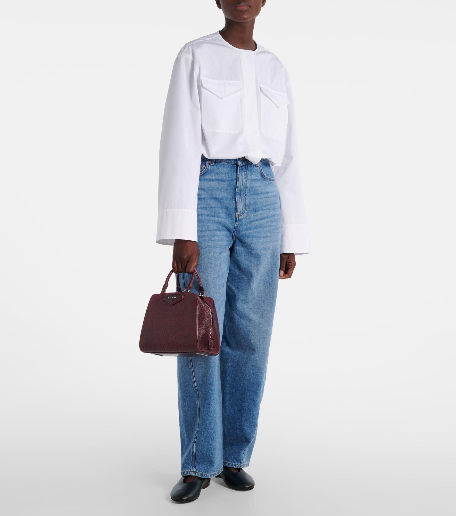 Antigona Cube Mini patent leather tote bag - 5