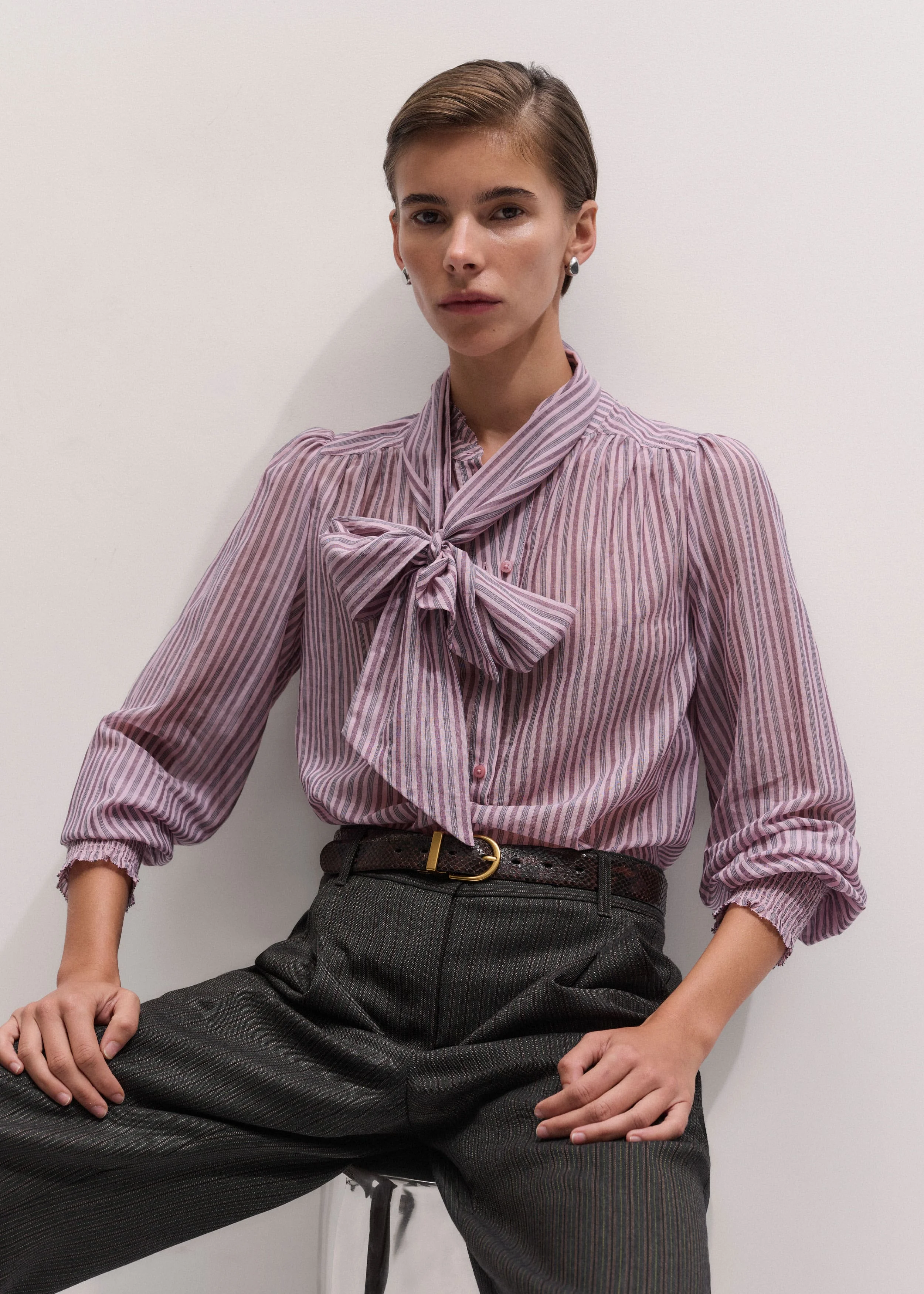 Straight Blouse - 1