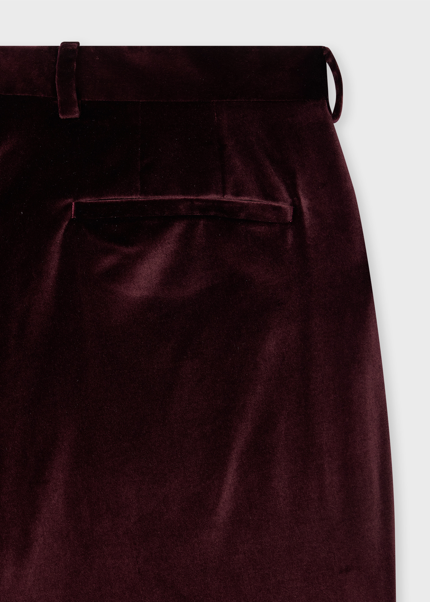 The Soho- Burgundy Velvet Suit - 6