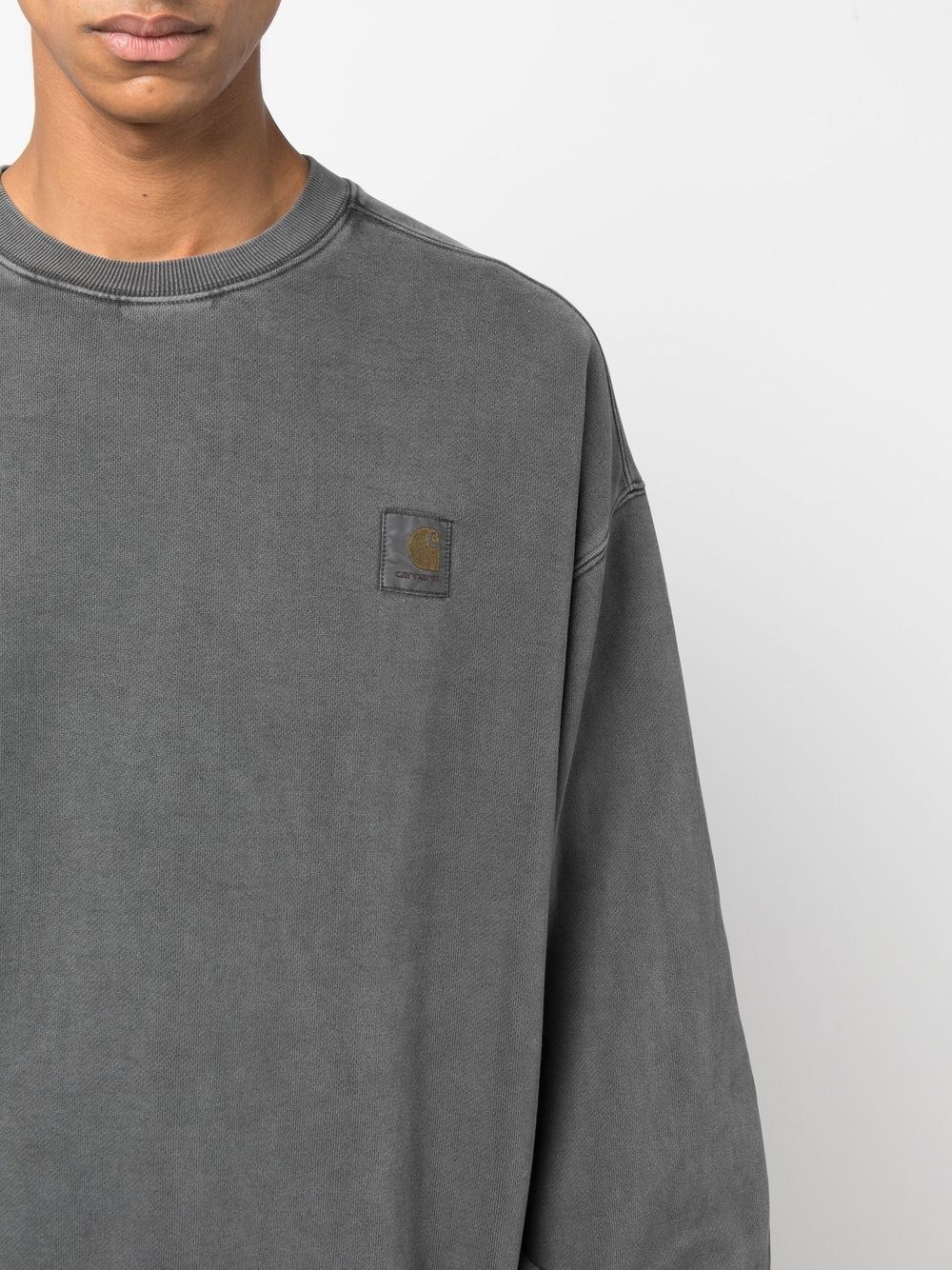 Vulcan garment-dyed sweatshirt - 5