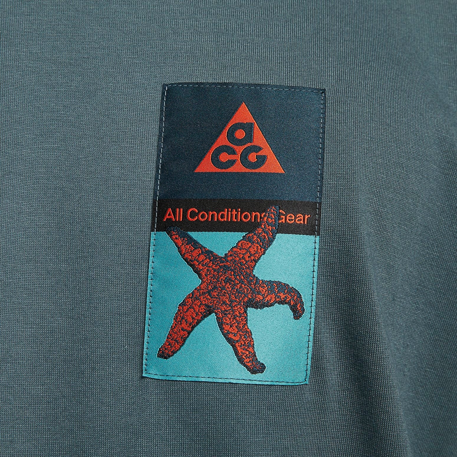 Nike ACG Patch T-Shirt 'Faded Spruce' DX9443-309 - 2