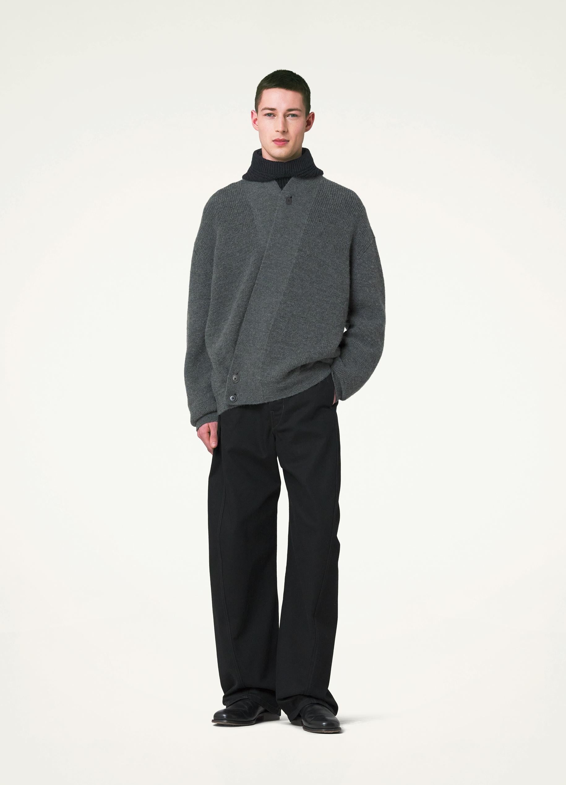 Lemaire WRAP CARDIGAN | REVERSIBLE