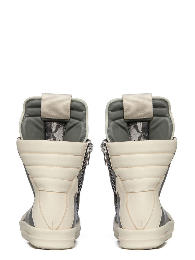 Geobasket lace-up leather sneakers 4