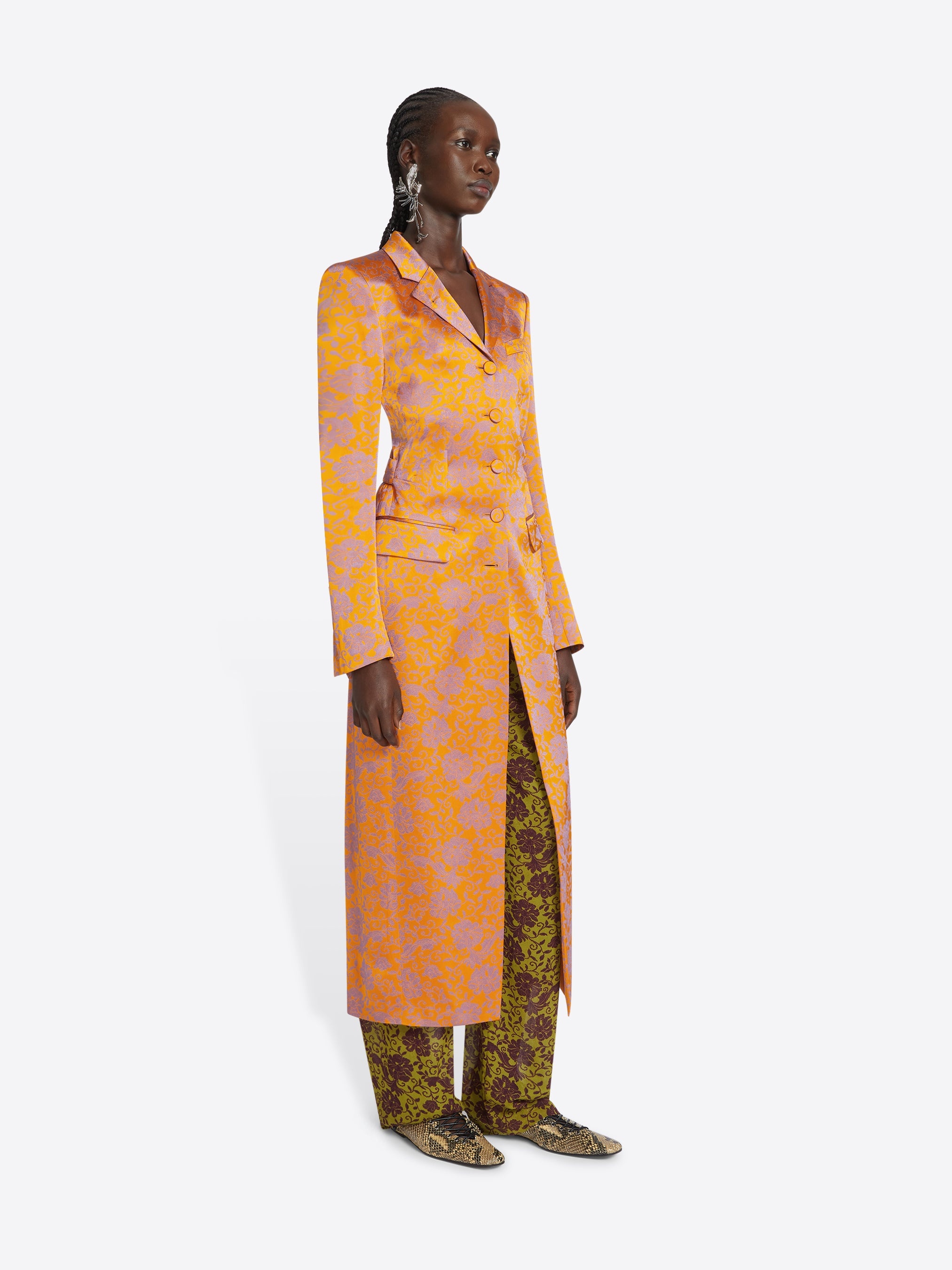 JACQUARD COAT - 3