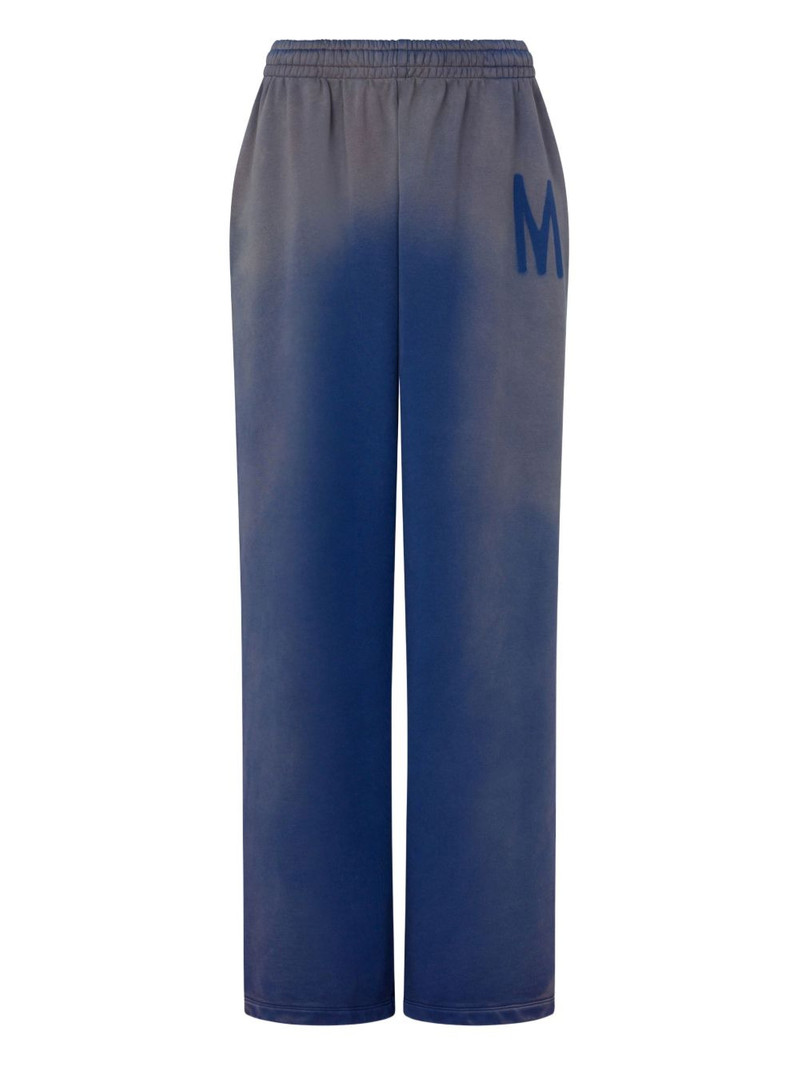 logo-detail ombre-effect track pants 1