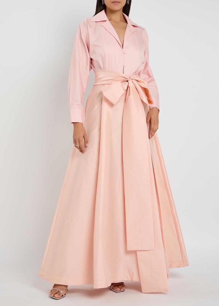 Bernadette Beatrice Cotton-blend Maxi Shirt Dress - 4
