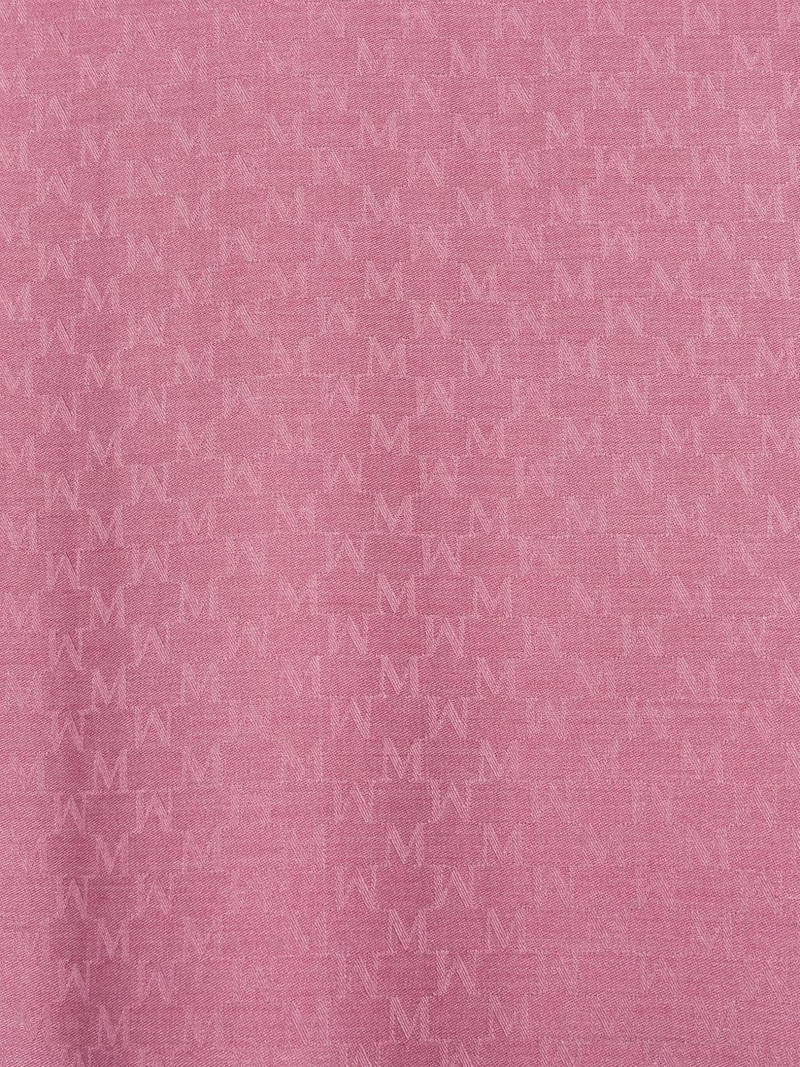 Max Mara logo-jacquard scarf outlook
