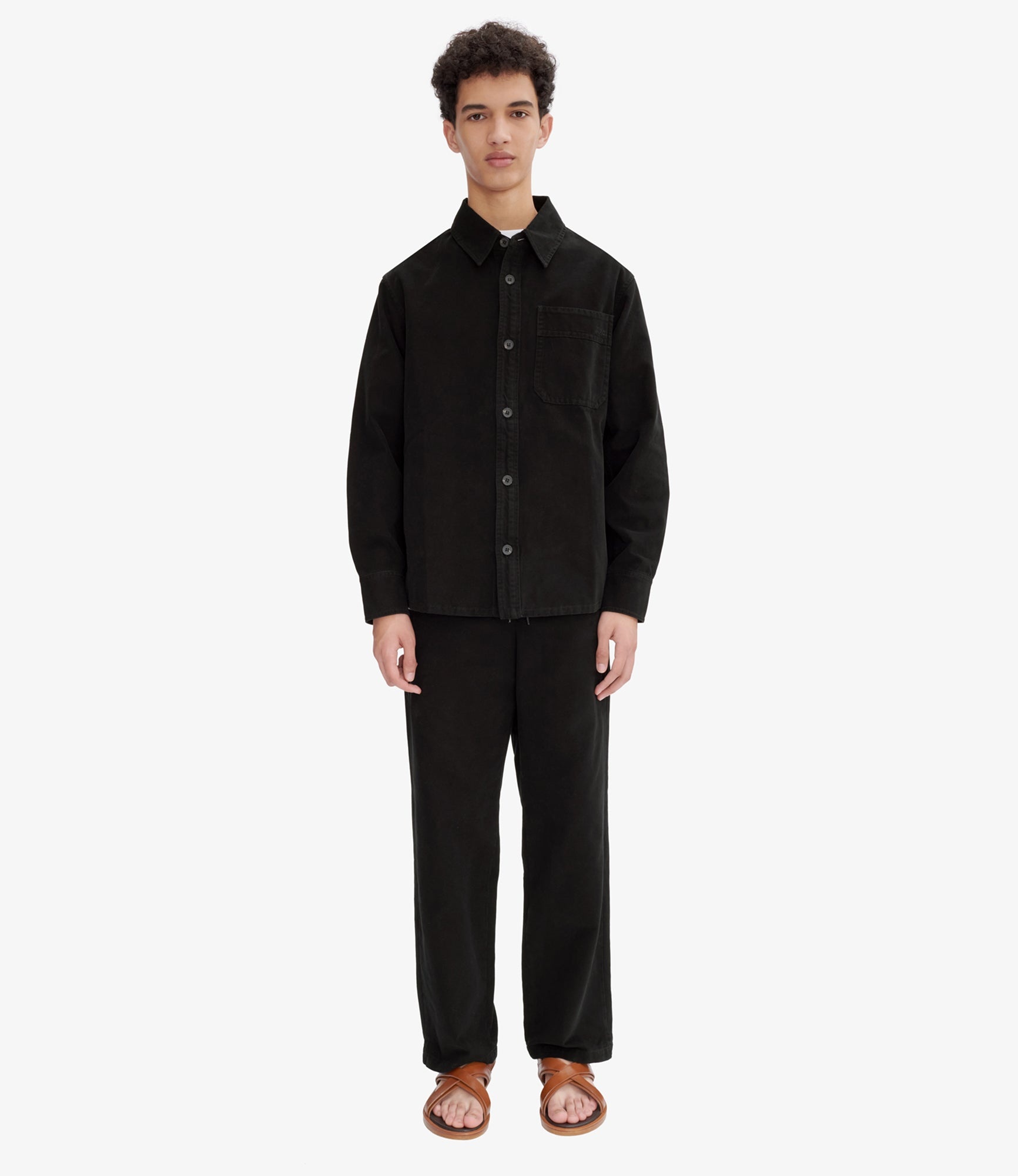 BASILE BRODÉE POITRINE OVERSHIRT - 4