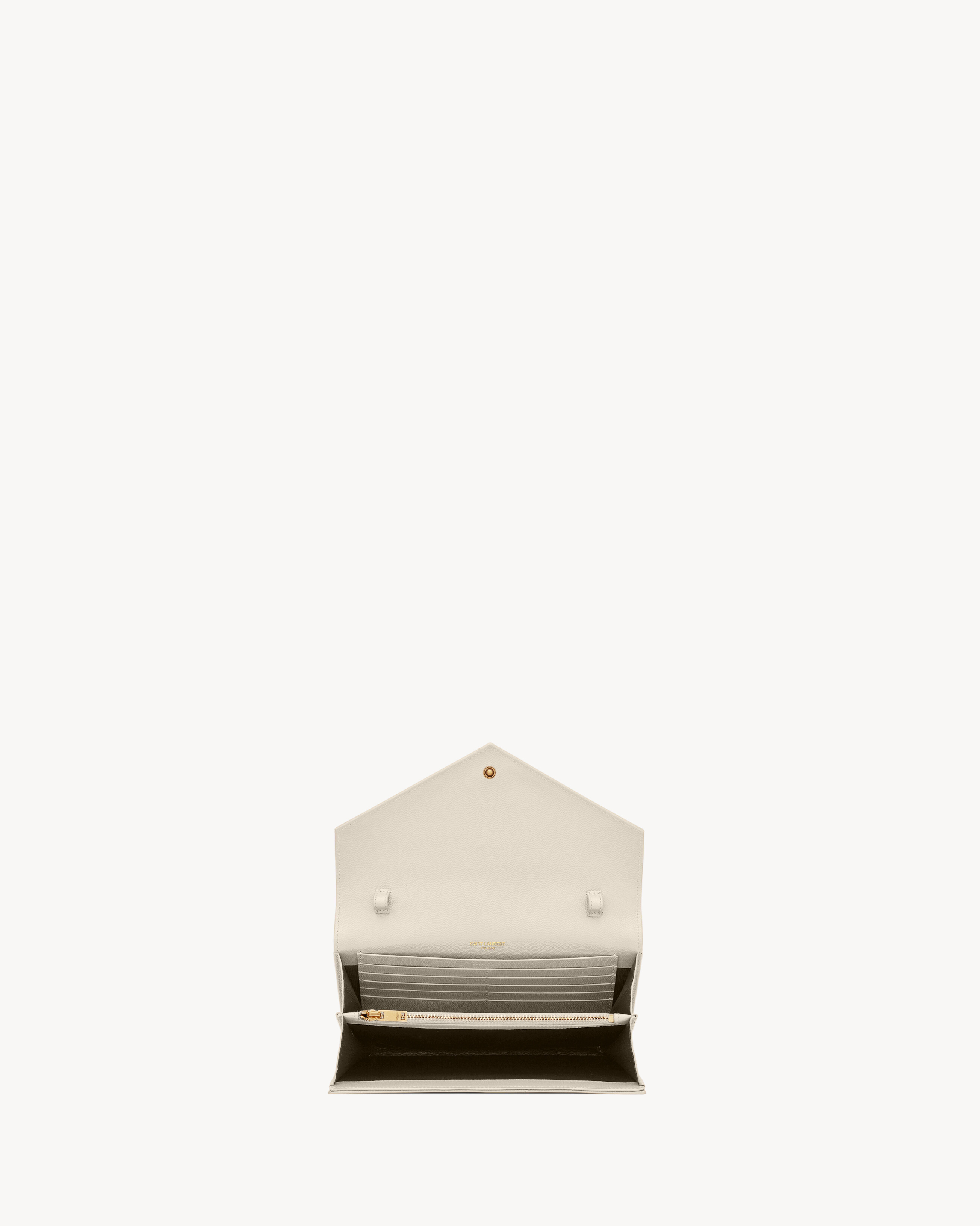 CLASSIC CASSANDRE CHAIN WALLET IN GRAIN DE POUDRE LEATHER - 5