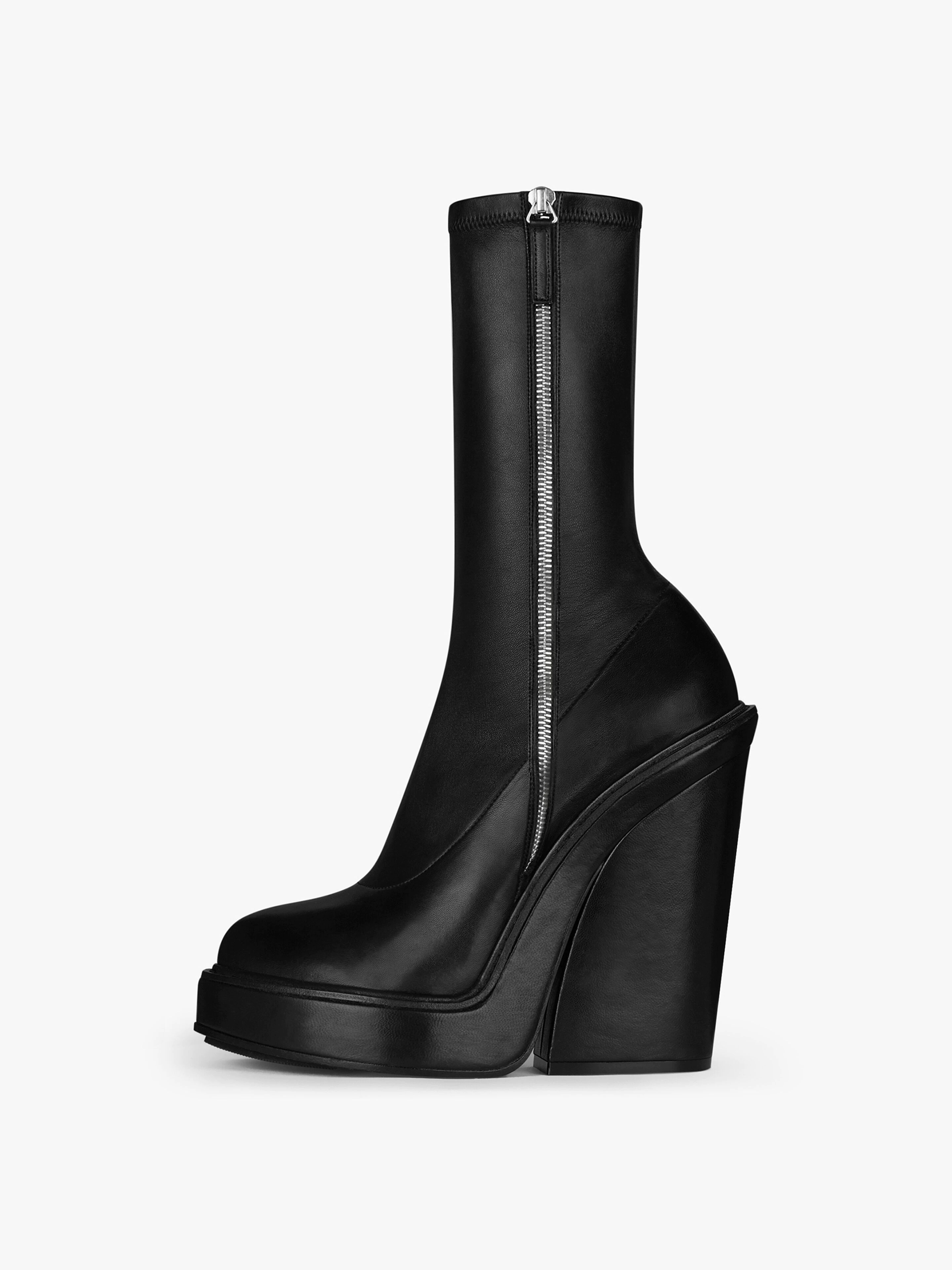 BOOTS IN STRETCH LEATHER - 3
