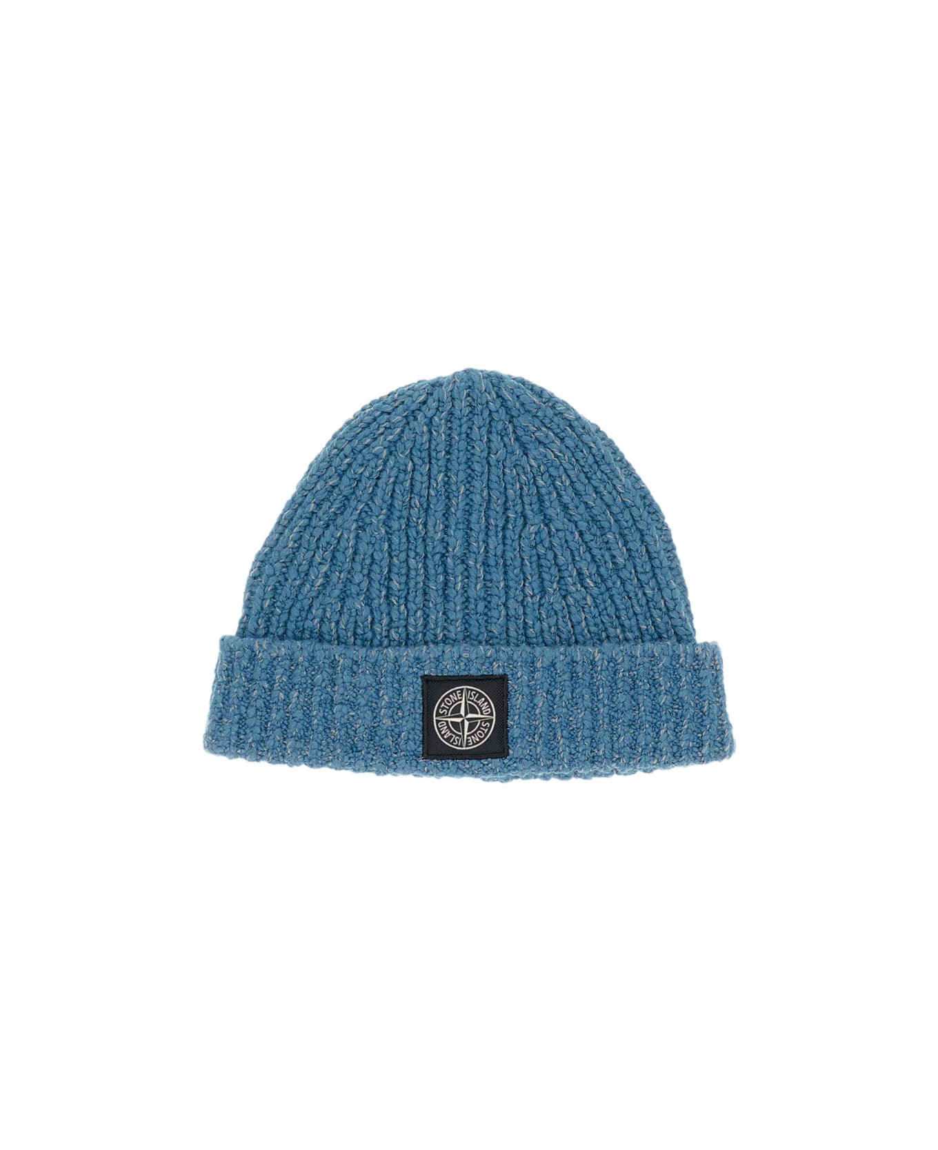 Fancy Yarn Mouliné Wool Beanie - 1